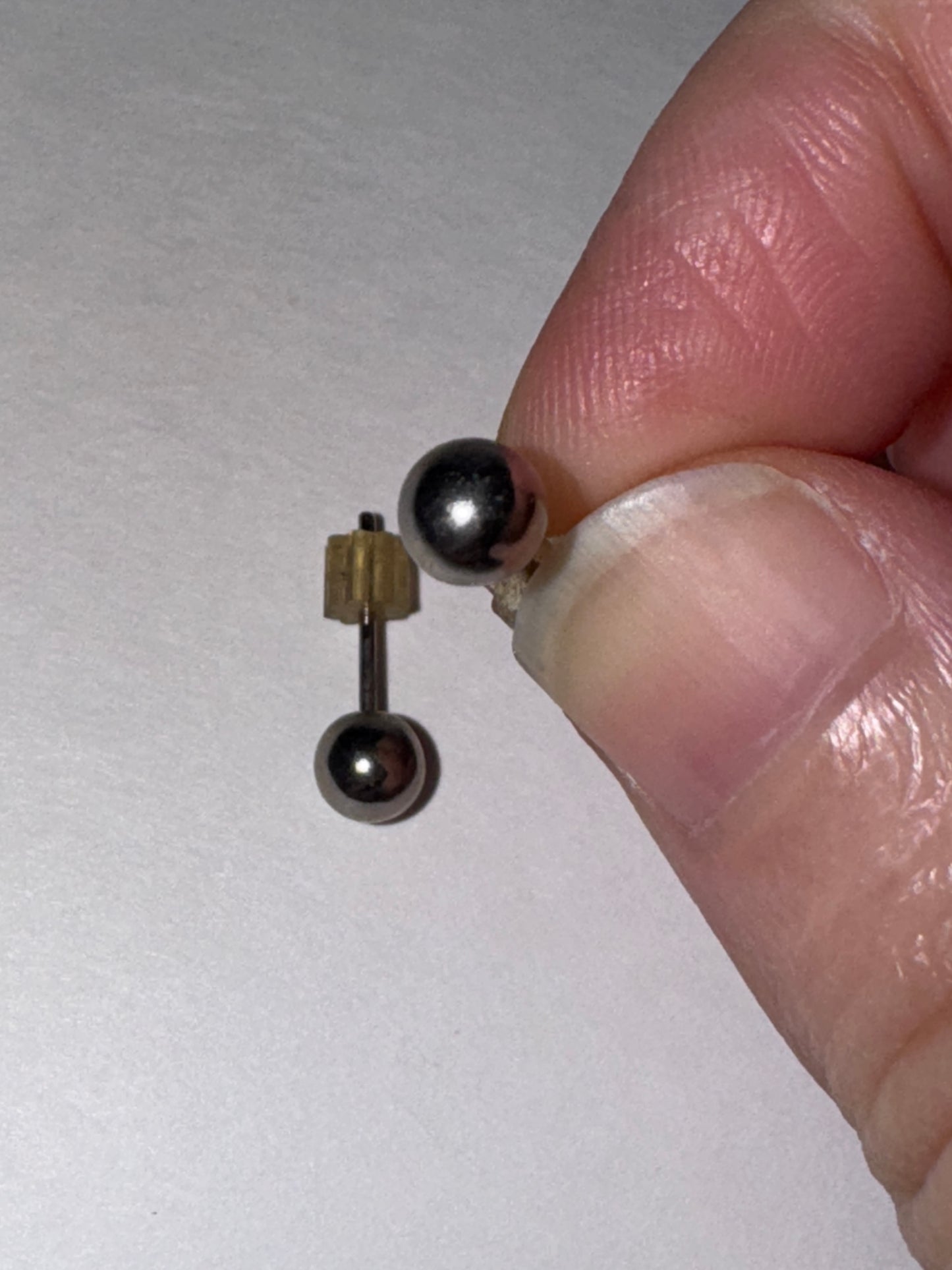 Silver 5mm Round Post Earrings