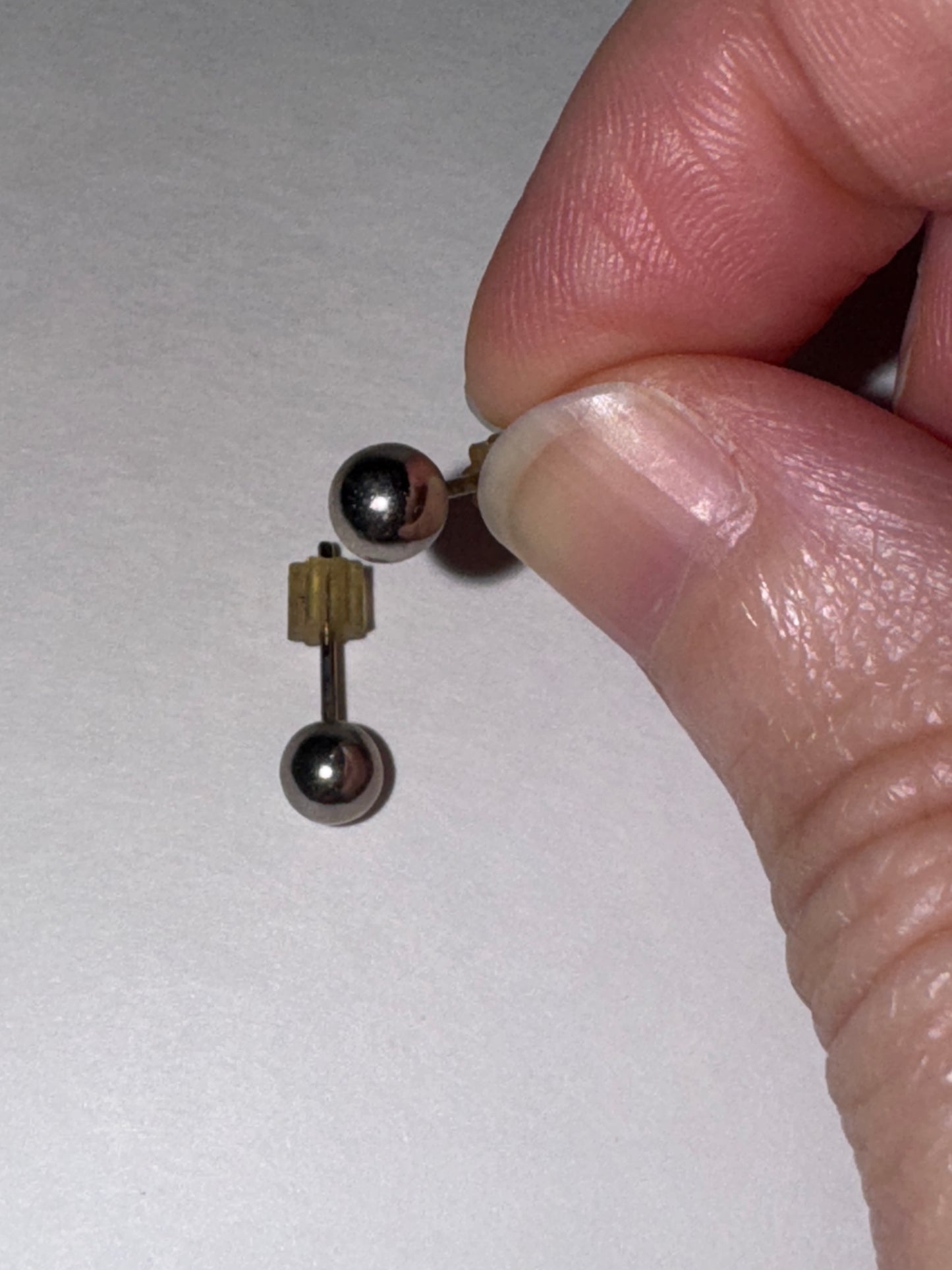 Silver 5mm Round Post Earrings