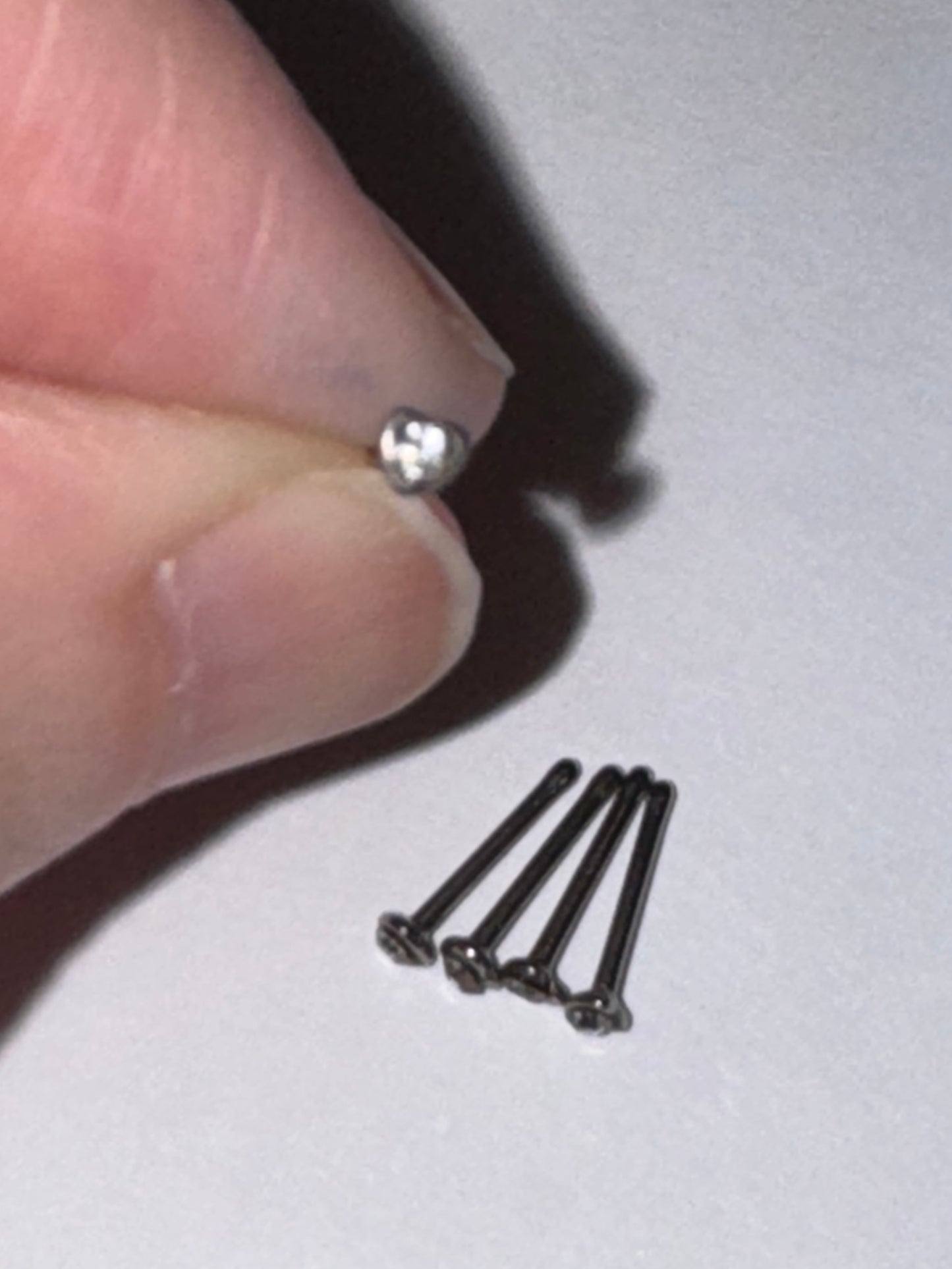 20 Gauge Heart Shaped Nose Ring