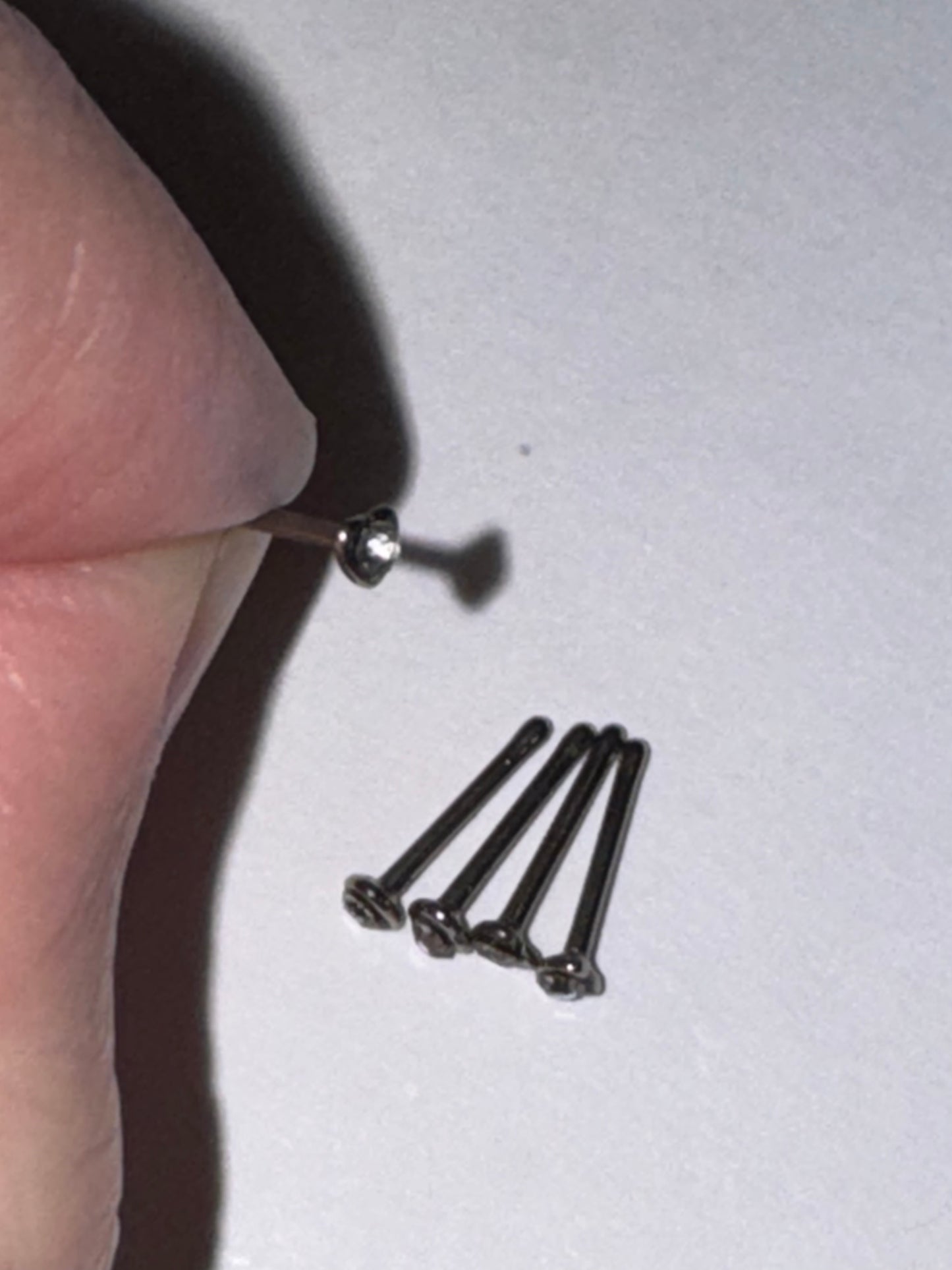 20 Gauge Heart Shaped Nose Ring