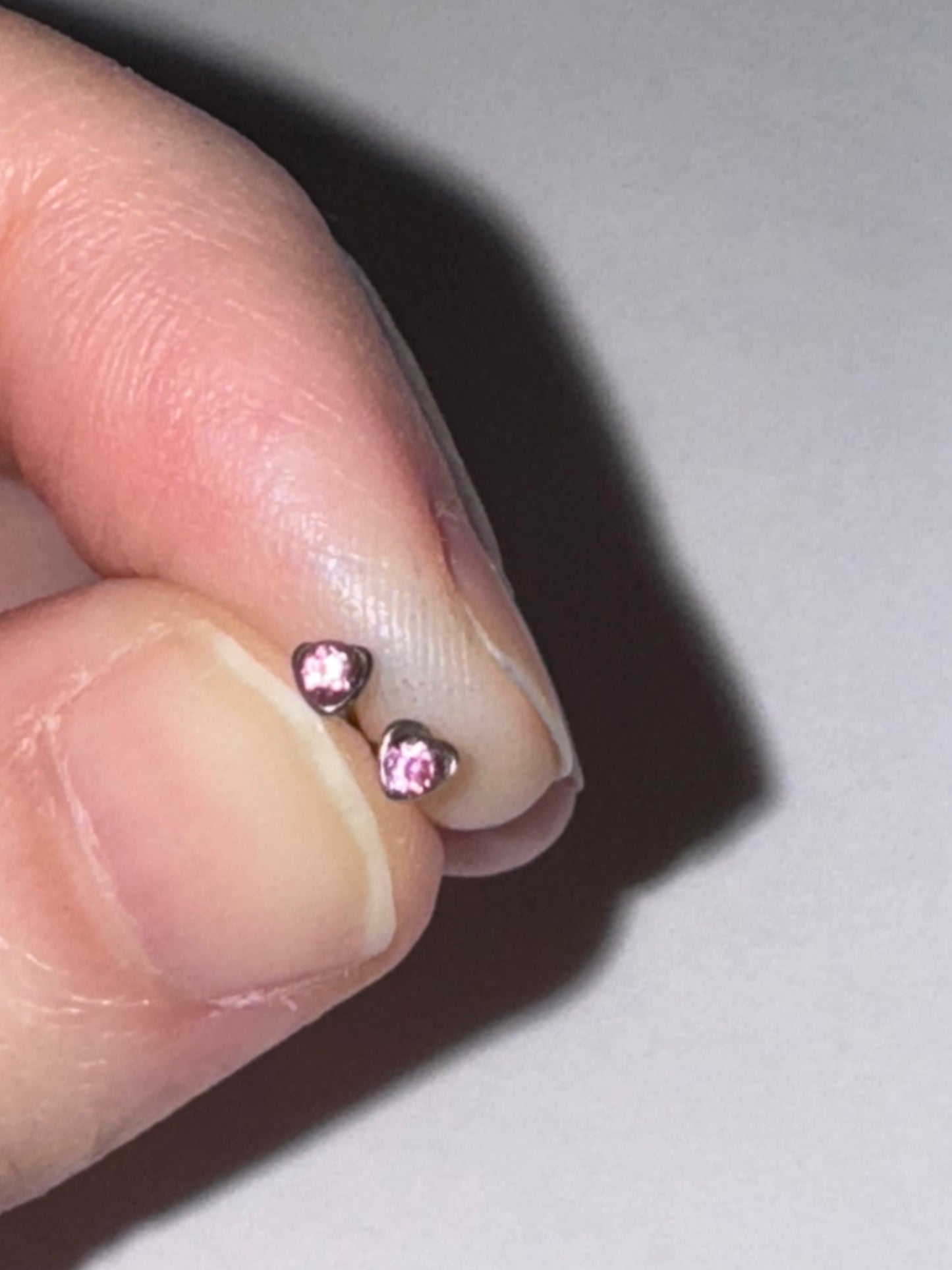 20 Gauge Heart Shaped Nose Ring