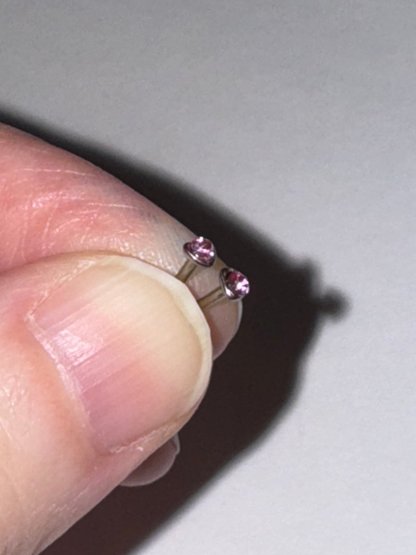 20 Gauge Heart Shaped Nose Ring