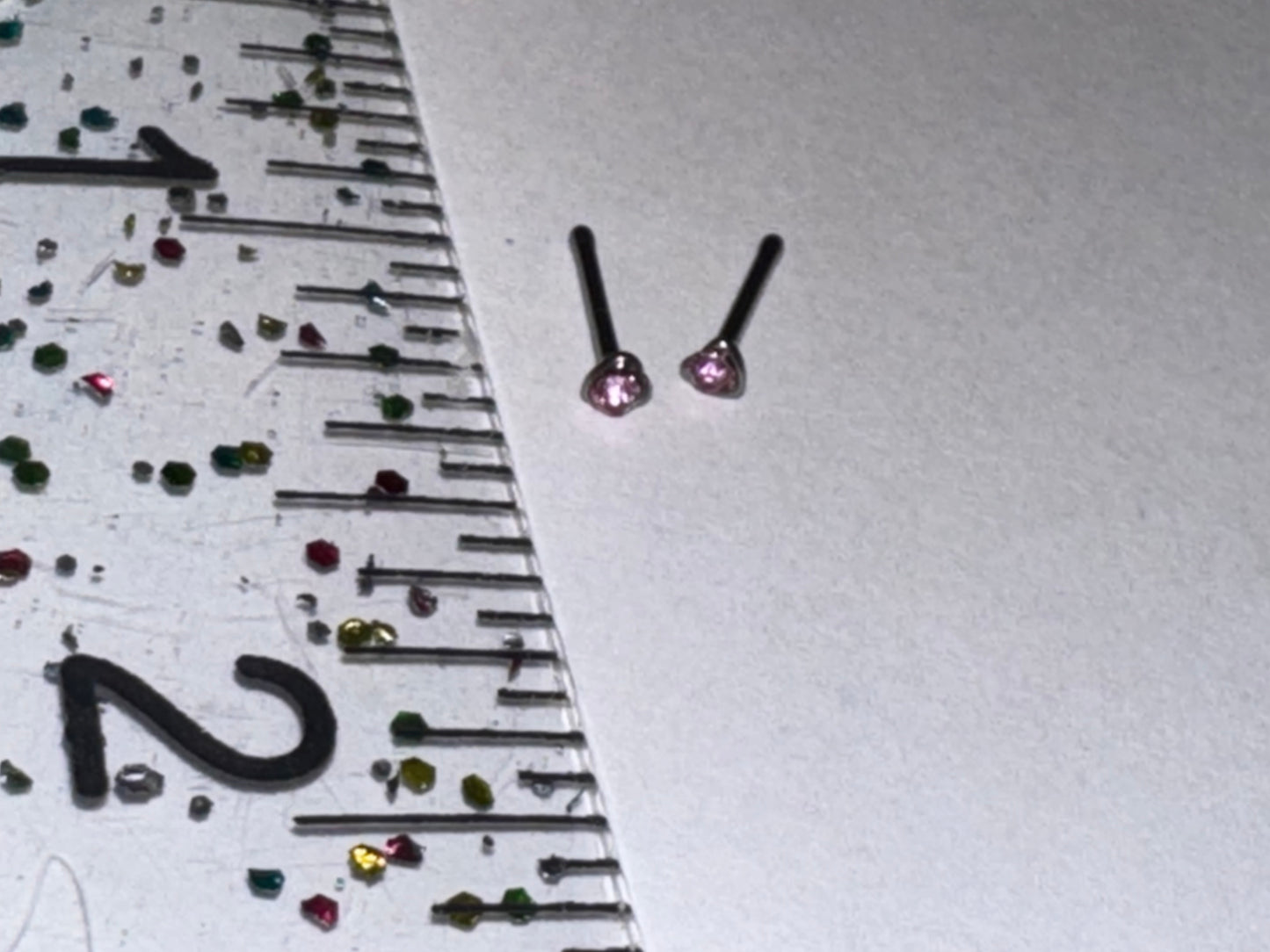 20 Gauge Heart Shaped Nose Ring