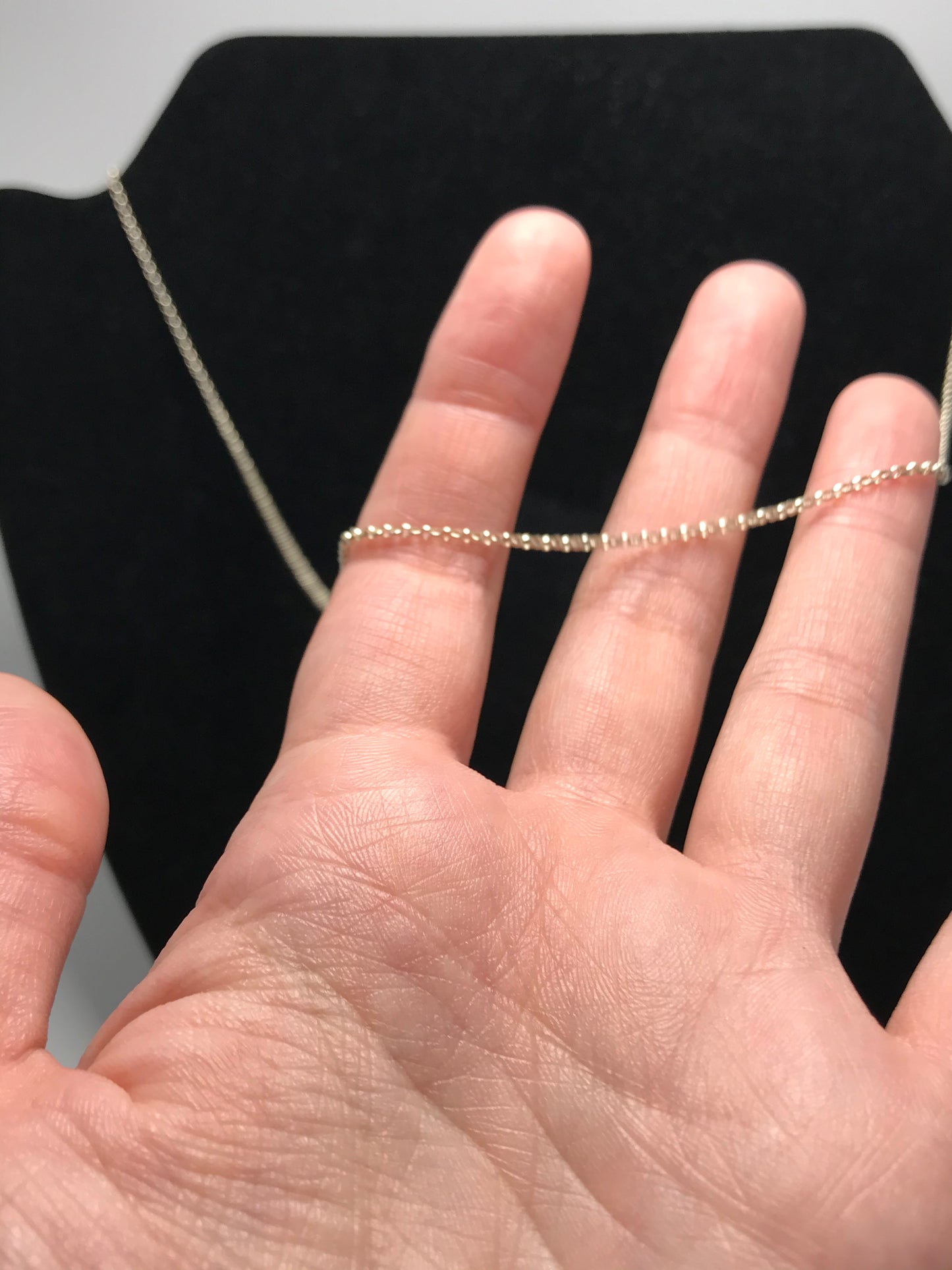 20 1/2" 1.5 mm Silver Rolo Necklace