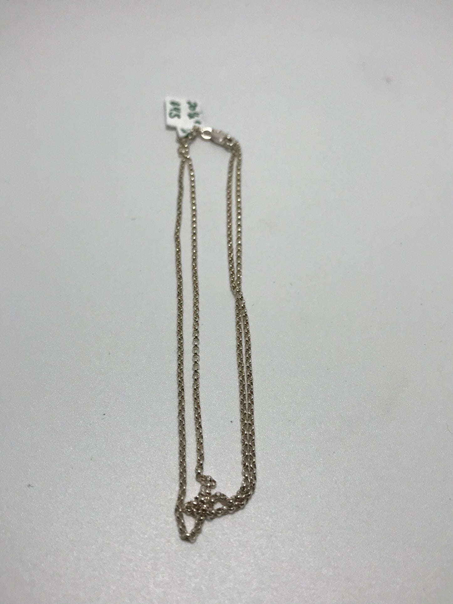 20 1/2" 1.5 mm Silver Rolo Necklace