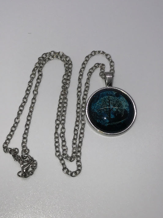 20" Tree at Night Necklace