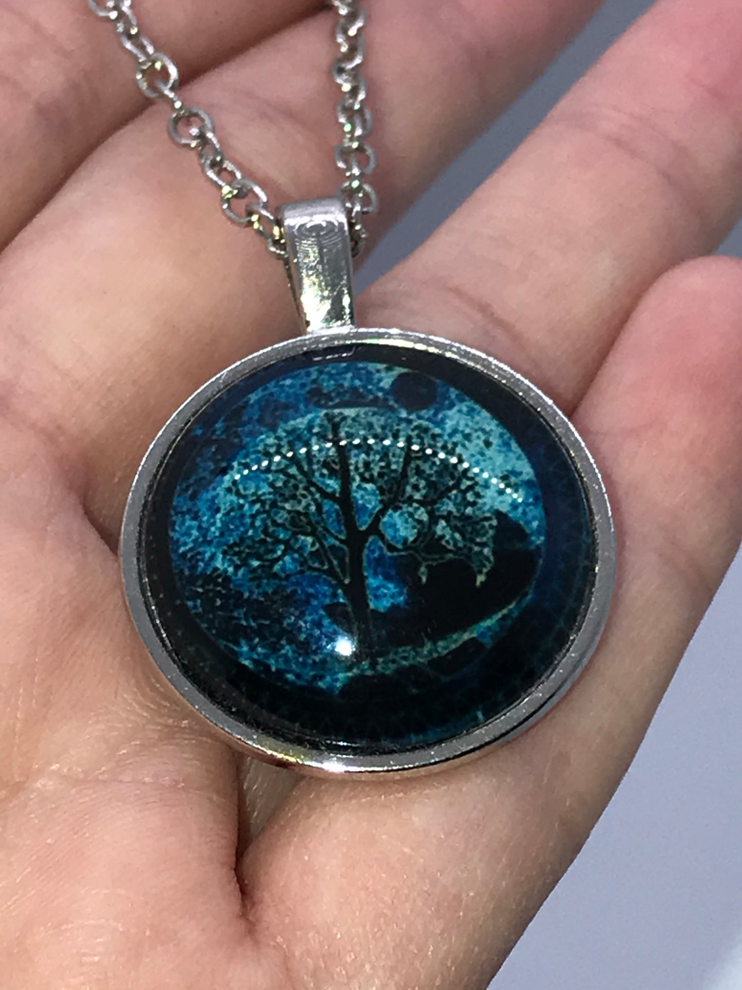 20" Tree at Night Necklace