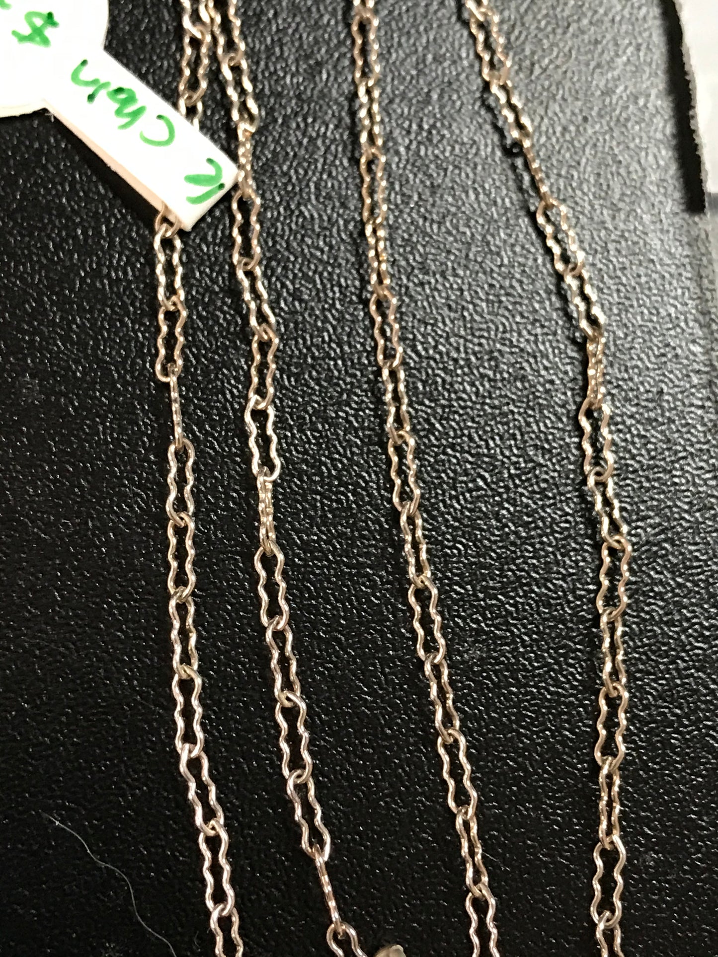 20" Long Sterling Silver 2.2 Mm Krinkle Chain Necklaces