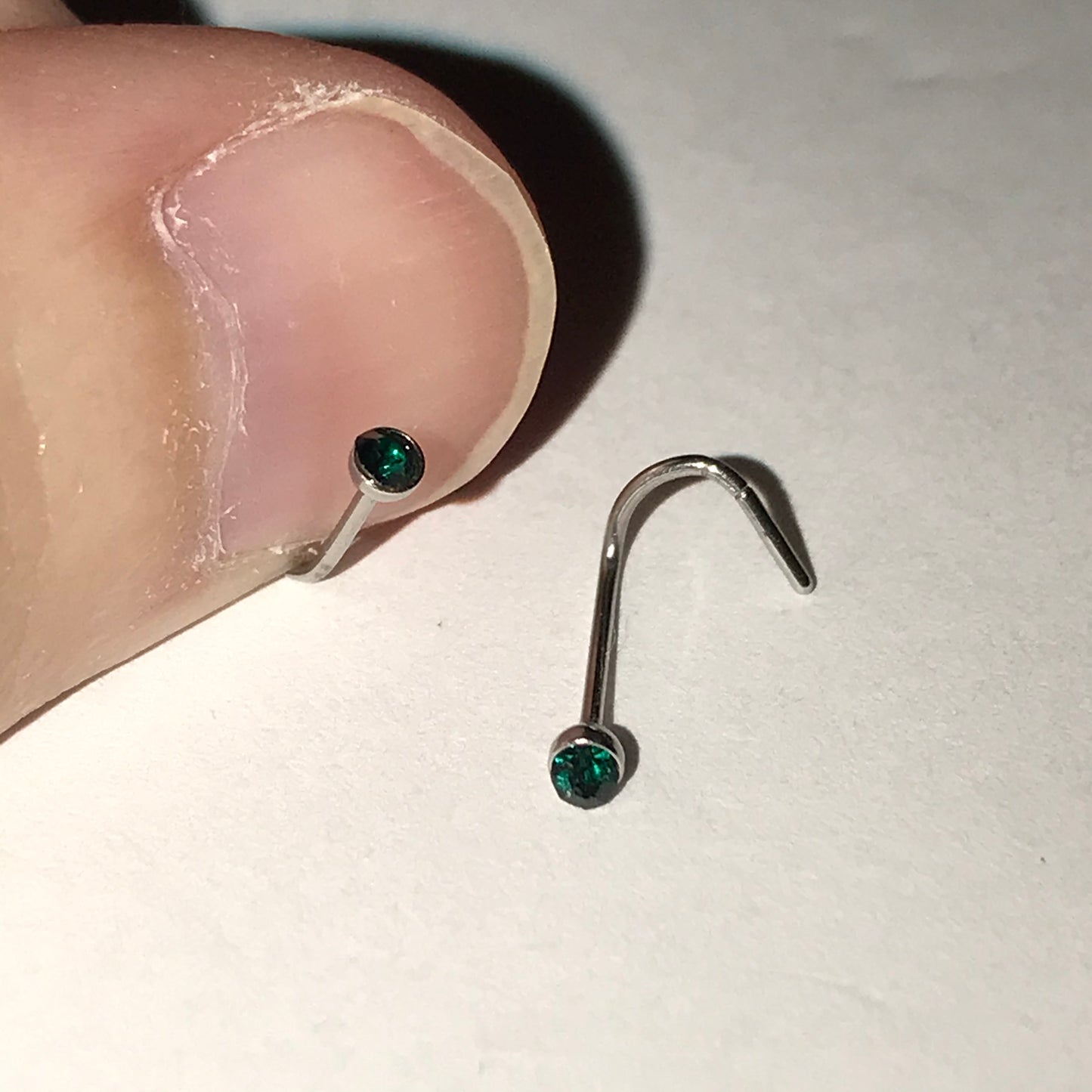 22 Gauge Curved Nose Rings