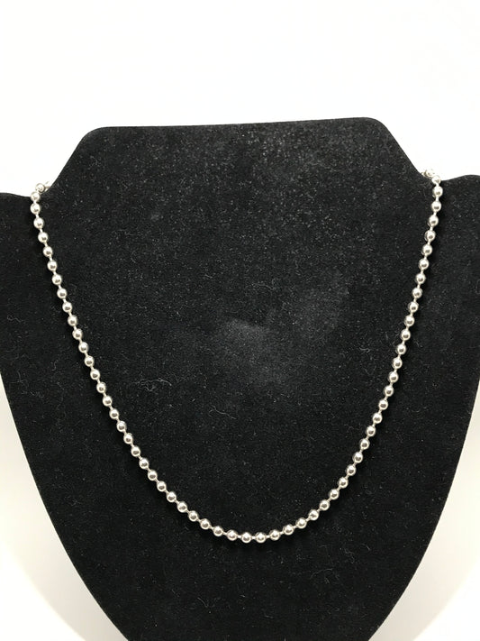 22" 4.4mm Ball Chain Steel Necklace