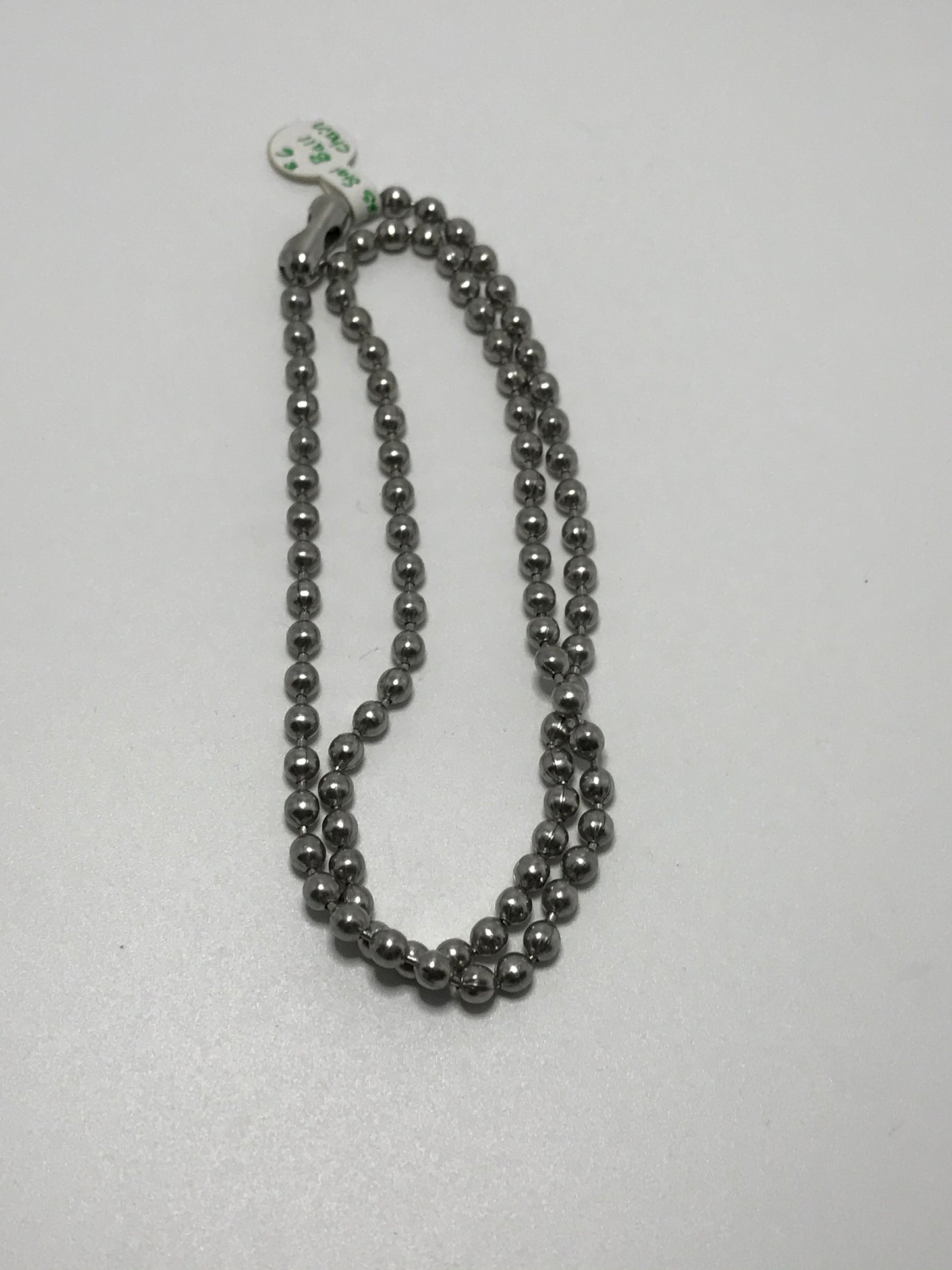 22" 4.4mm Ball Chain Steel Necklace