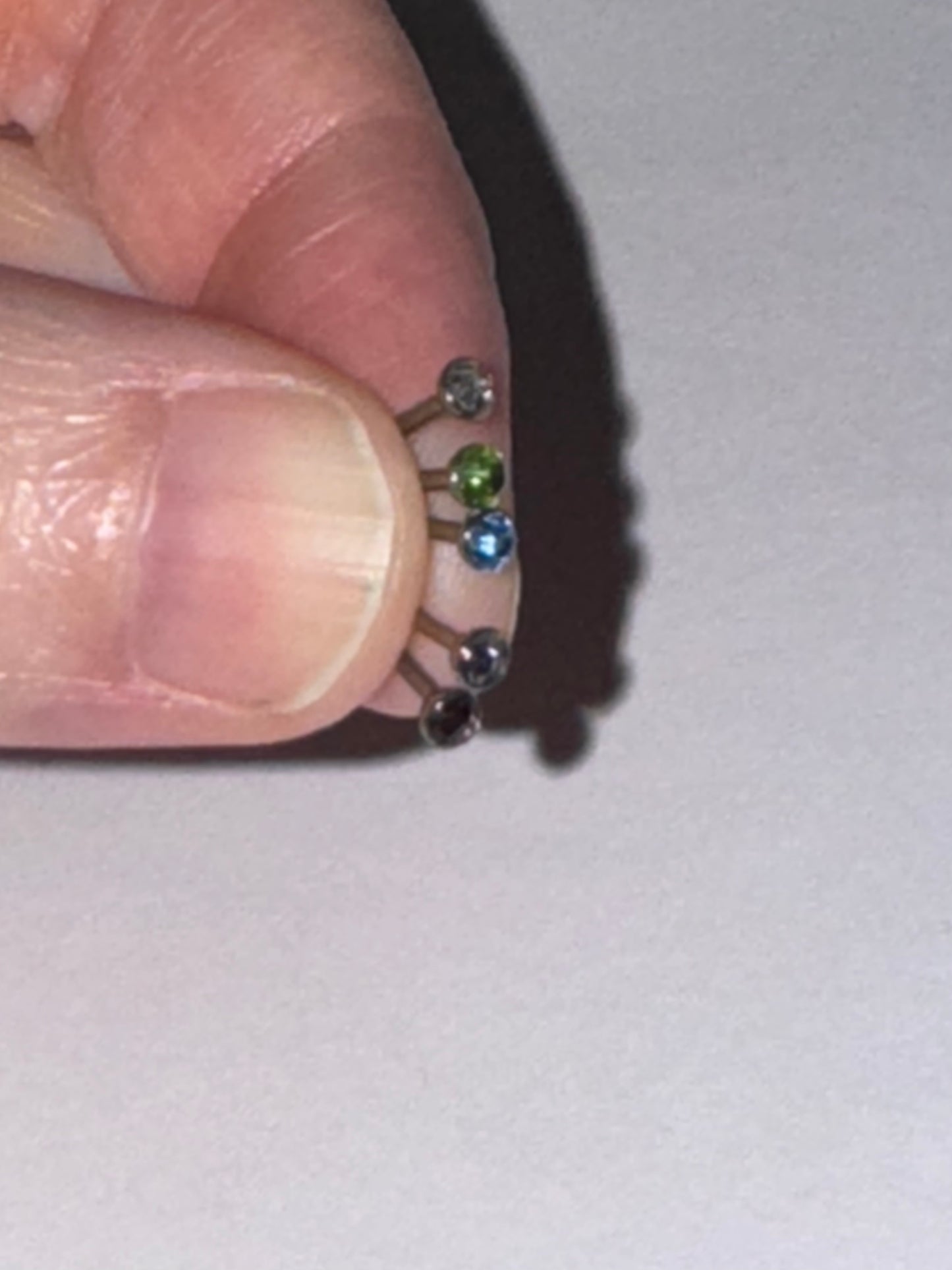20 Gauge 3mm Nose Straight Rings