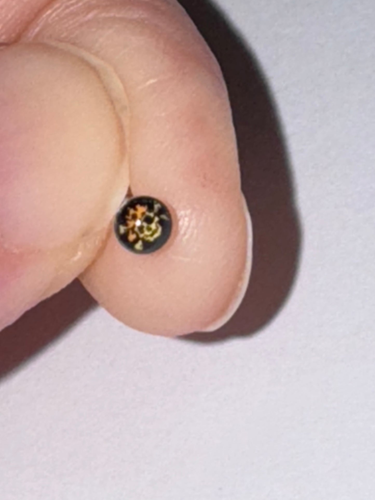 3mm Round Design 20 gauge nose rings