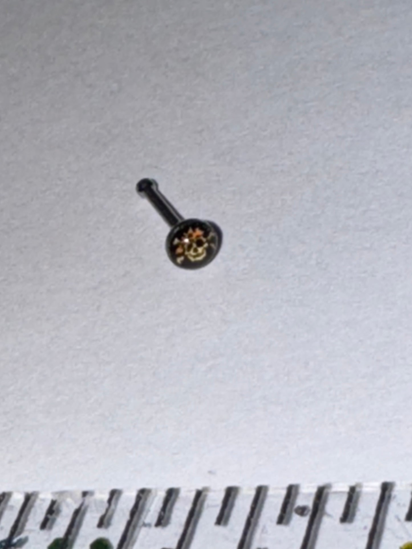 3mm Round Design 20 gauge nose rings