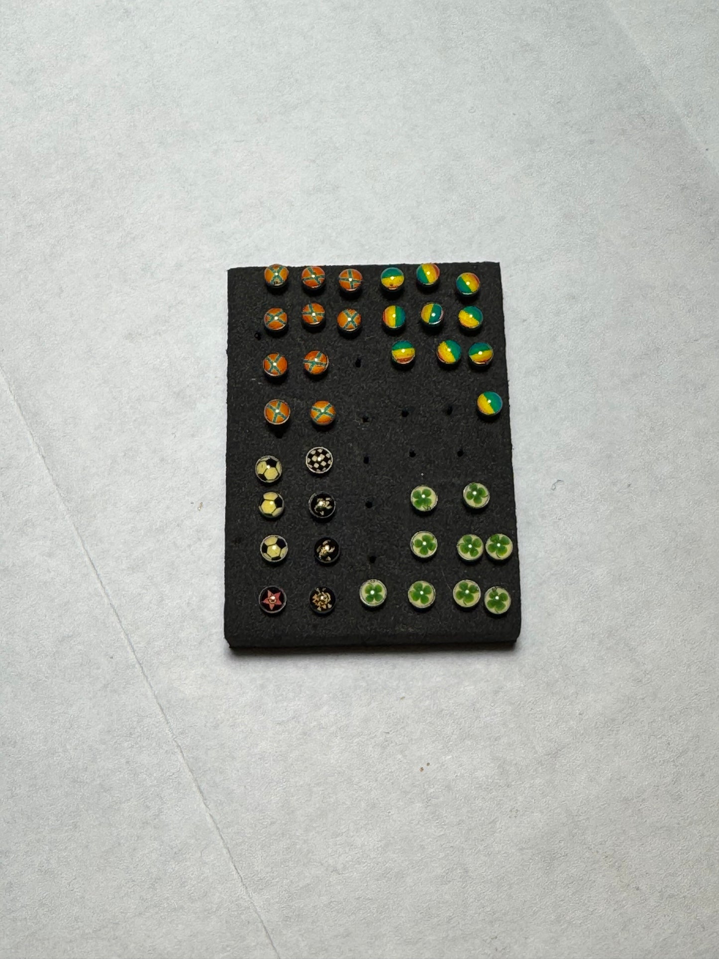 3mm Round Design 20 gauge nose rings