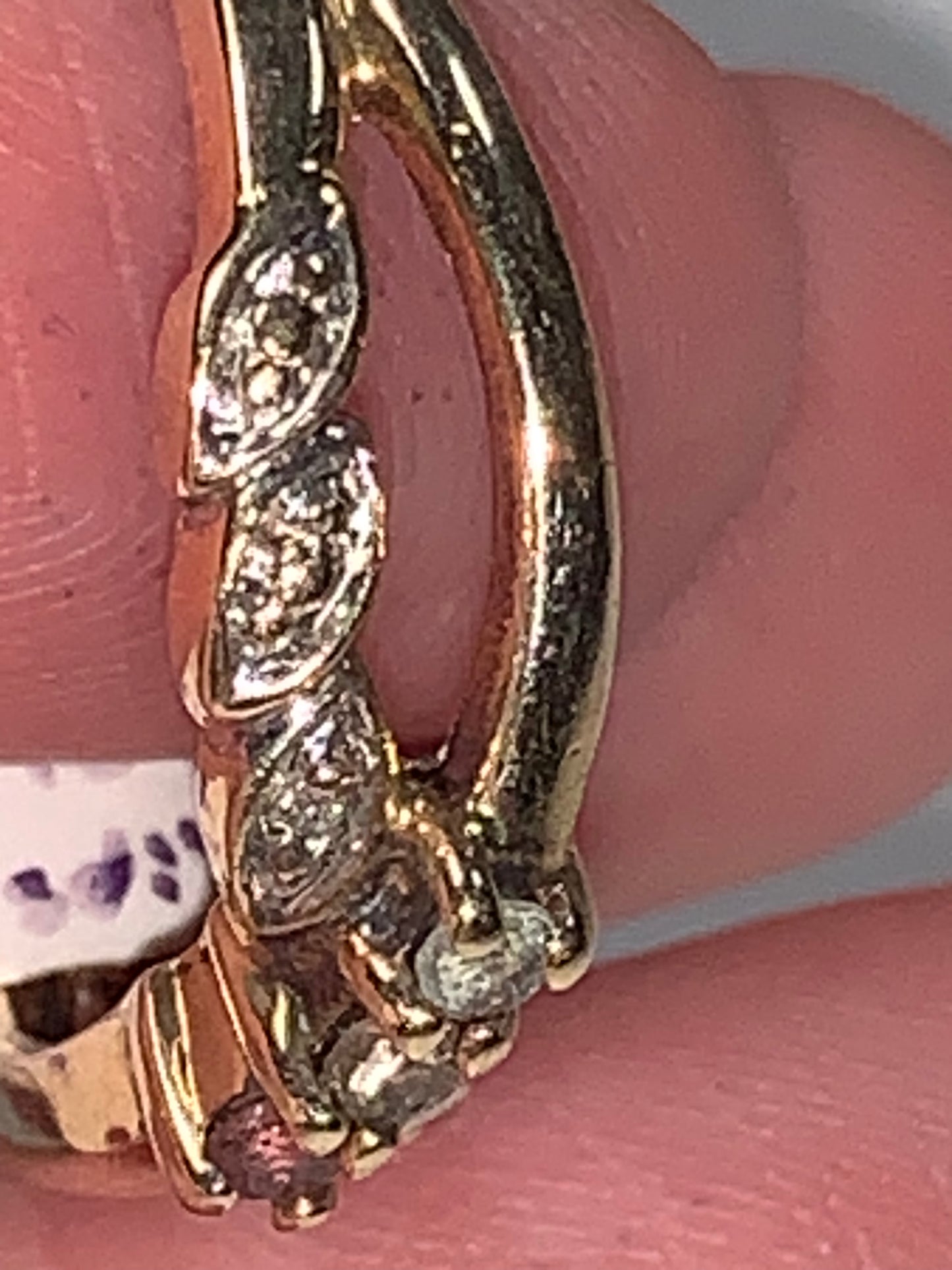 Vintage 10Kt gold Mothers ring, size 7