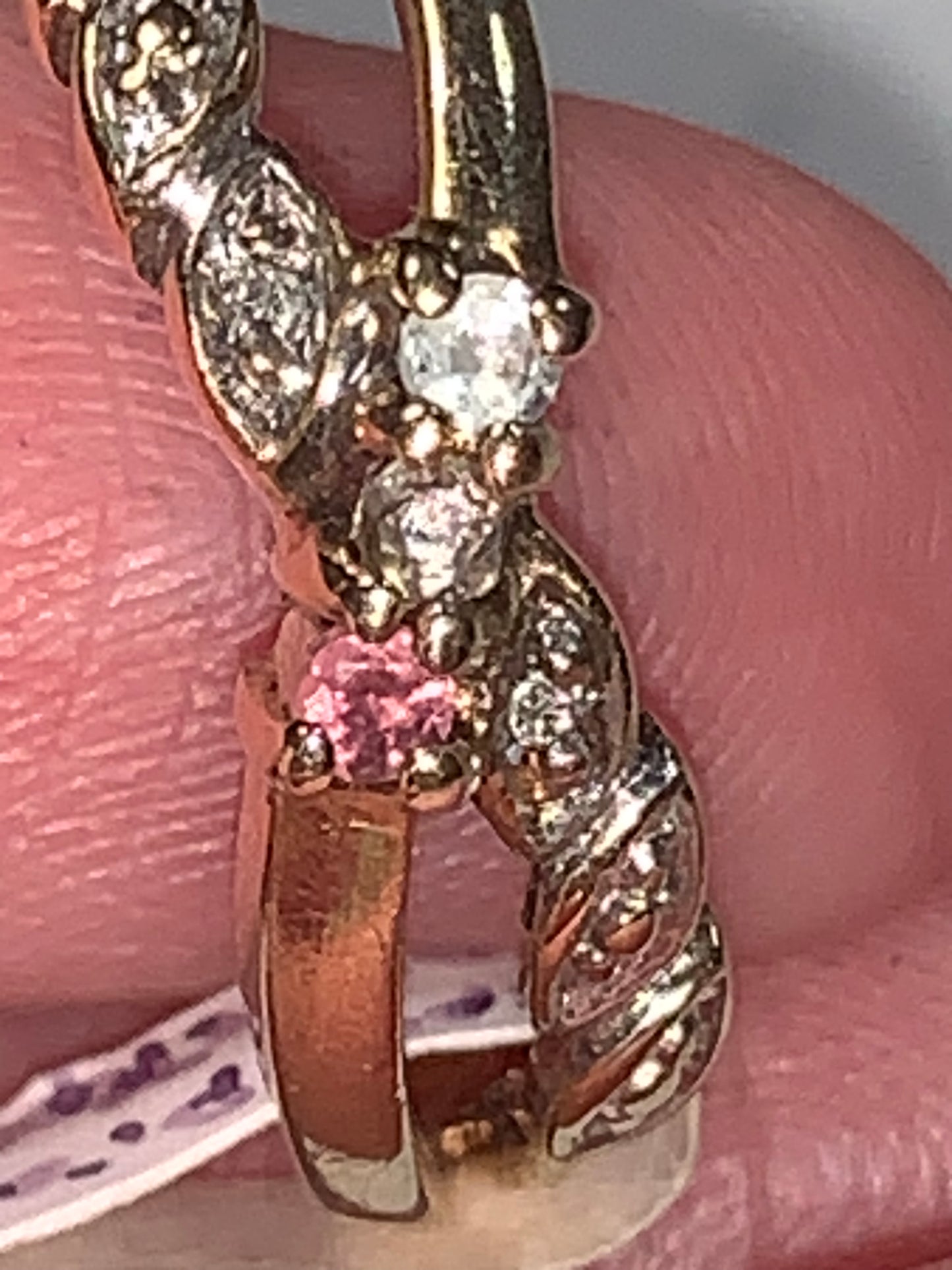 Vintage 10Kt gold Mothers ring, size 7
