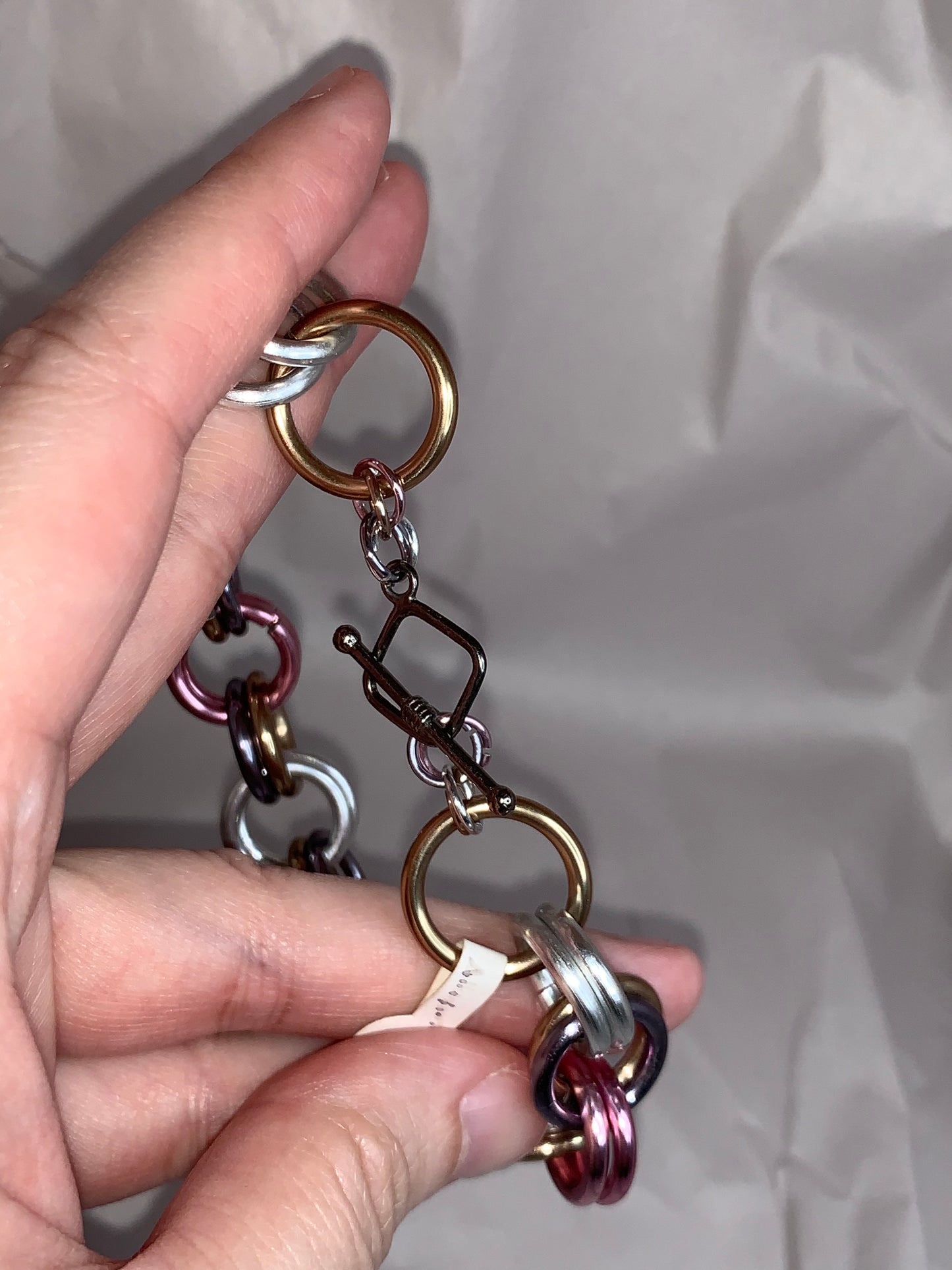 9 1/4" Long Chainmail Bracelet