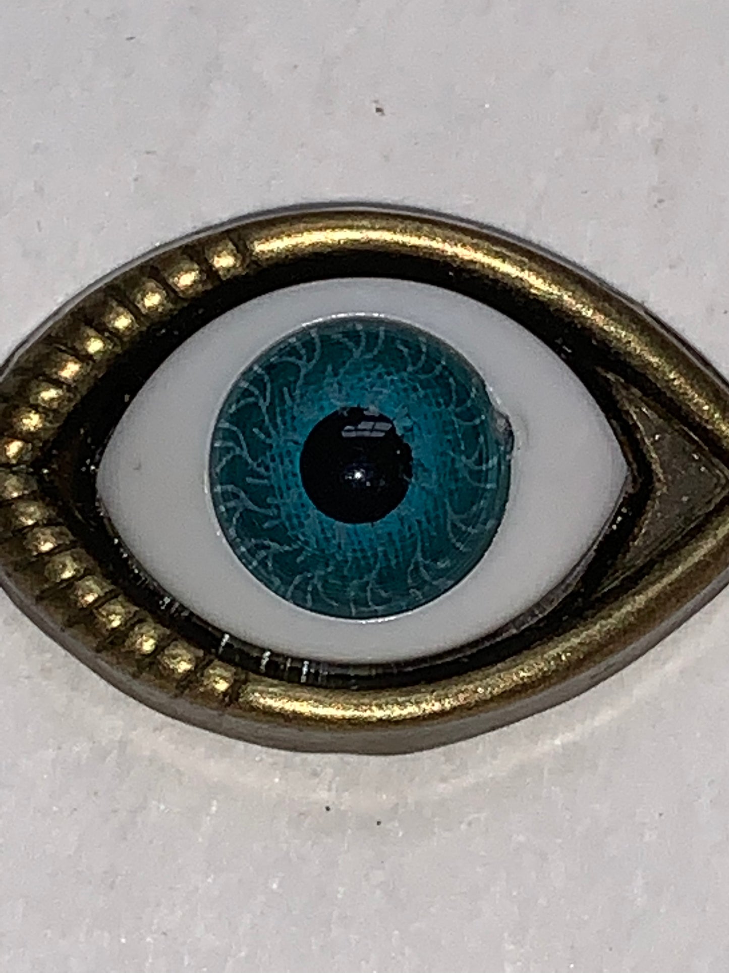 Brass All Seeing Eye Charm