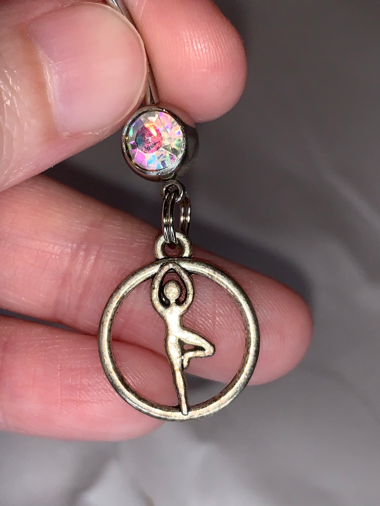 Ballerina Dangle Belly Ring