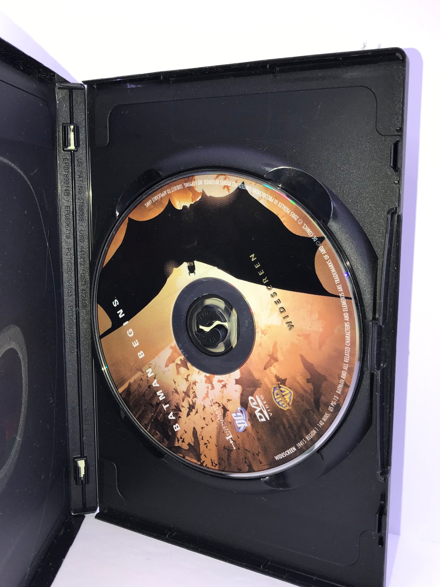 Batman Begins DVD, Wide Screen