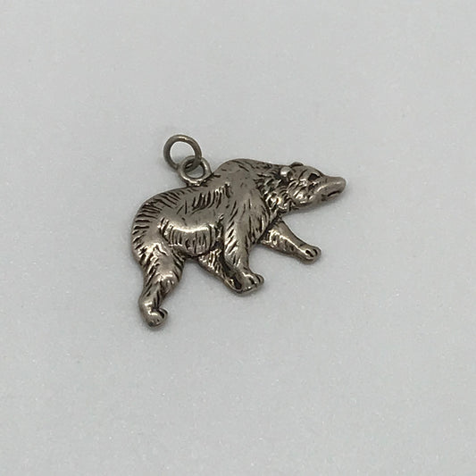 Silver Bear Pendant