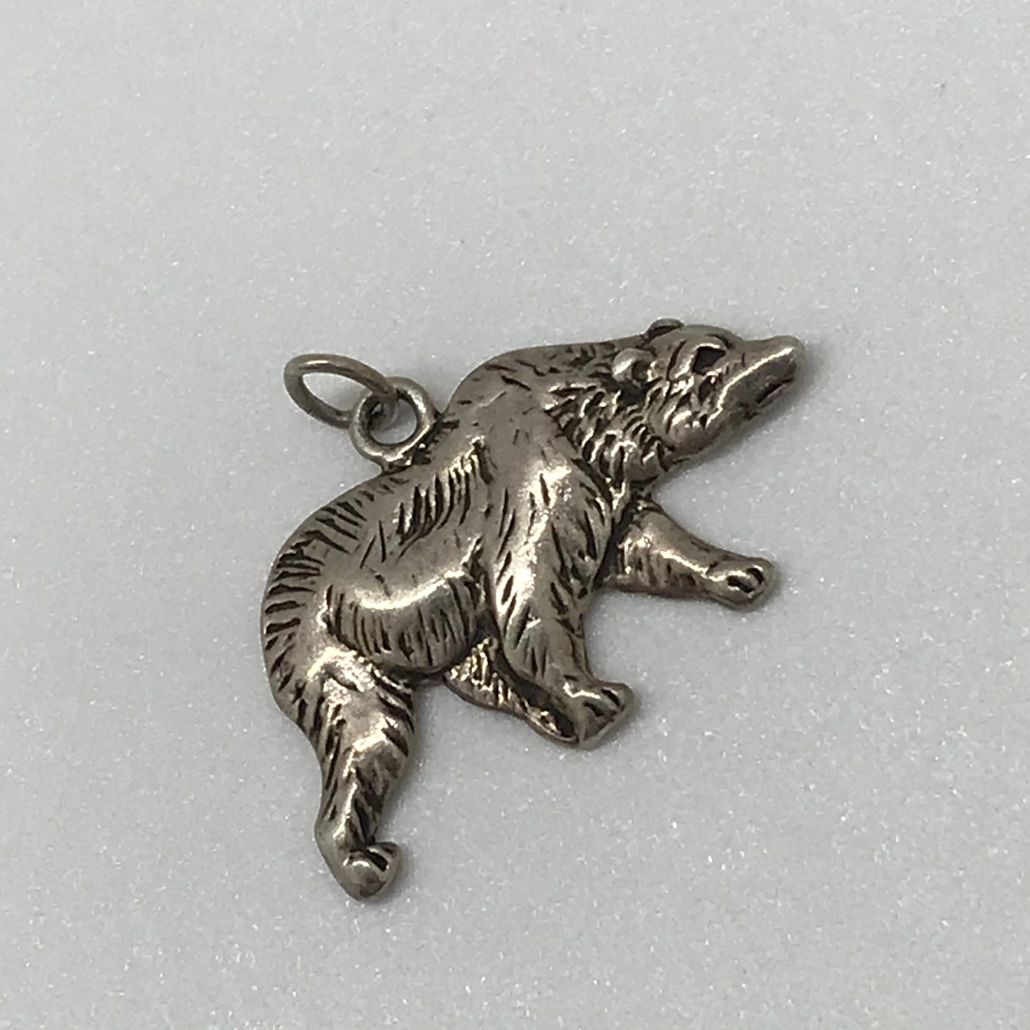 Sterling Silver Bear Pendant