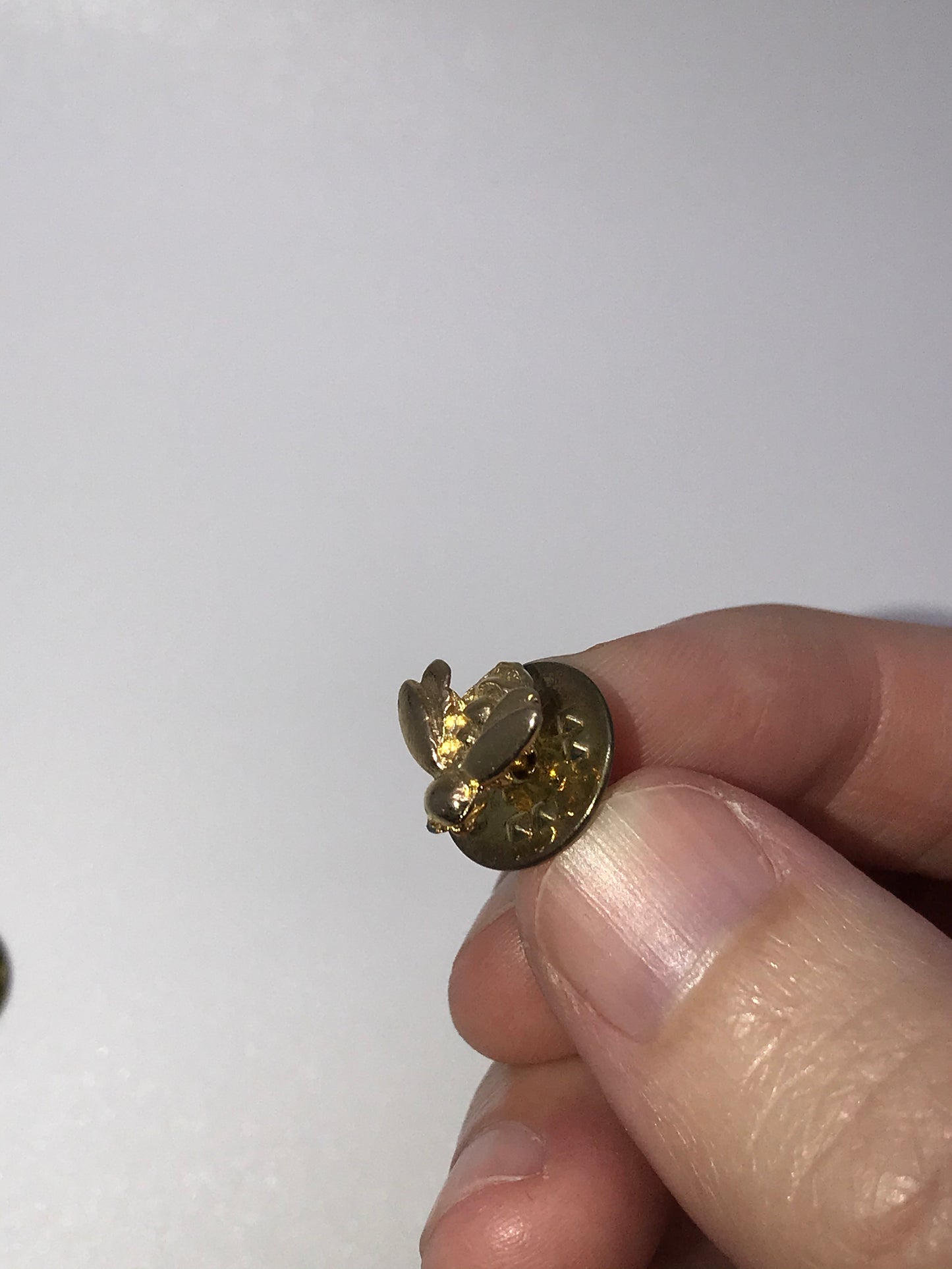 Vintage Gold Tone Bee Pin