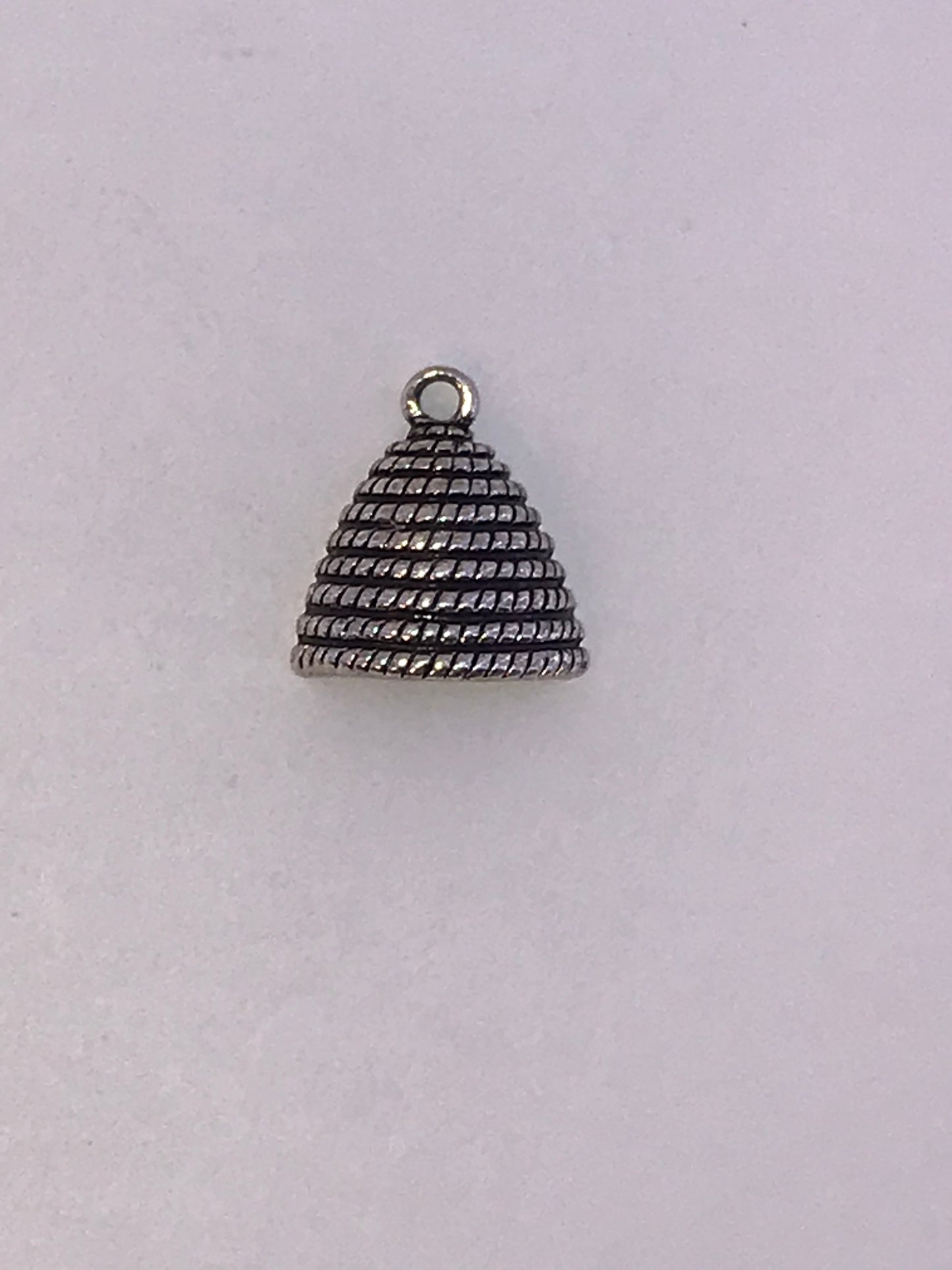 Pewter Beehive Charm