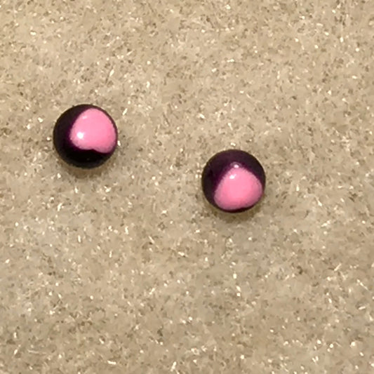 16 Gauge Black and Pink Heart Design
