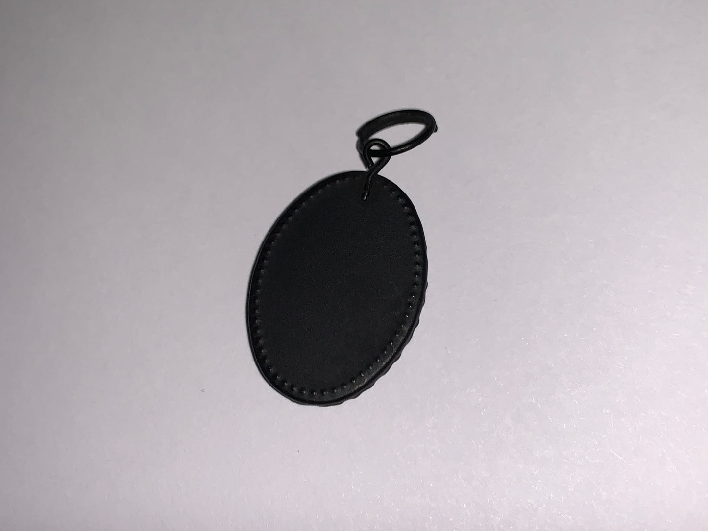 Black Oval Pendant