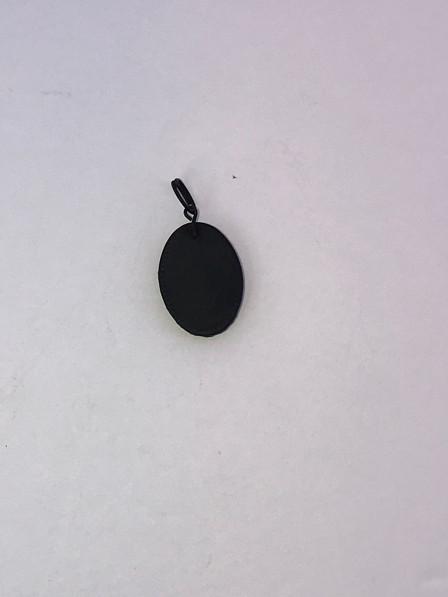 Black Oval Pendant
