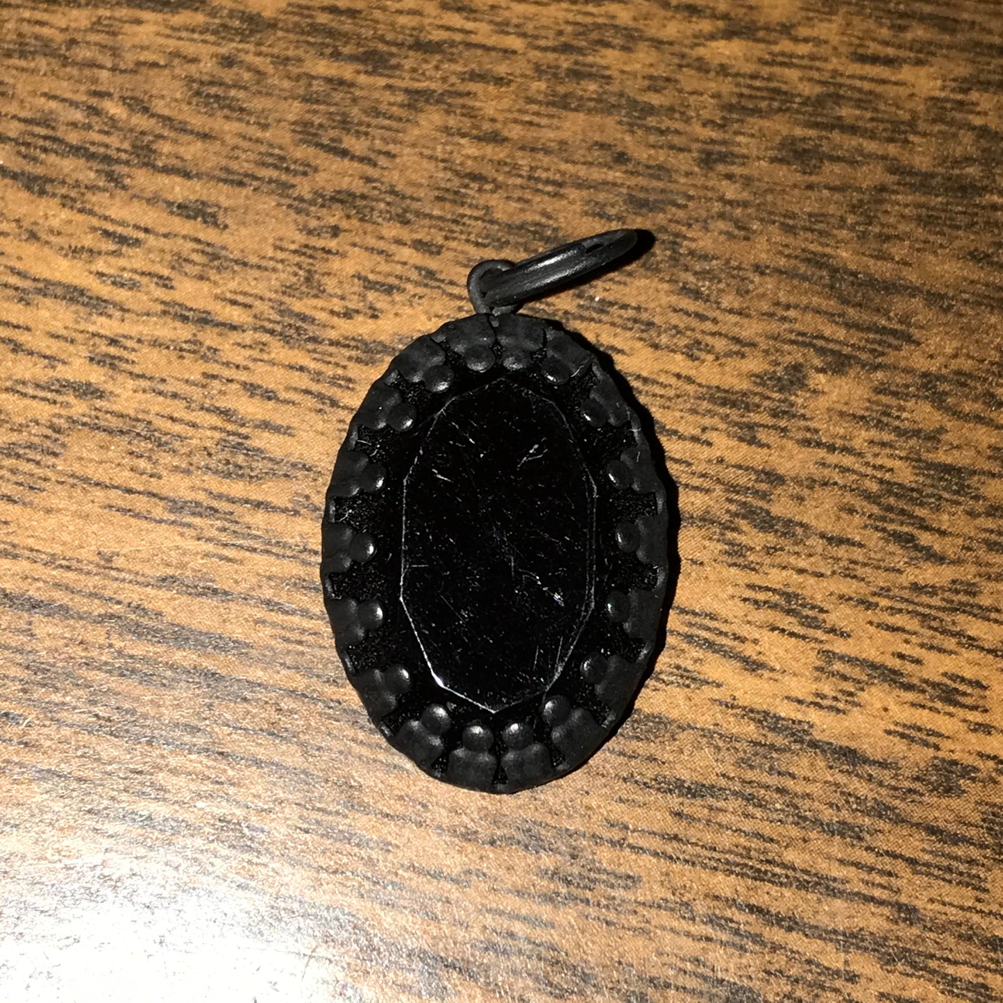 Black Oval Pendant