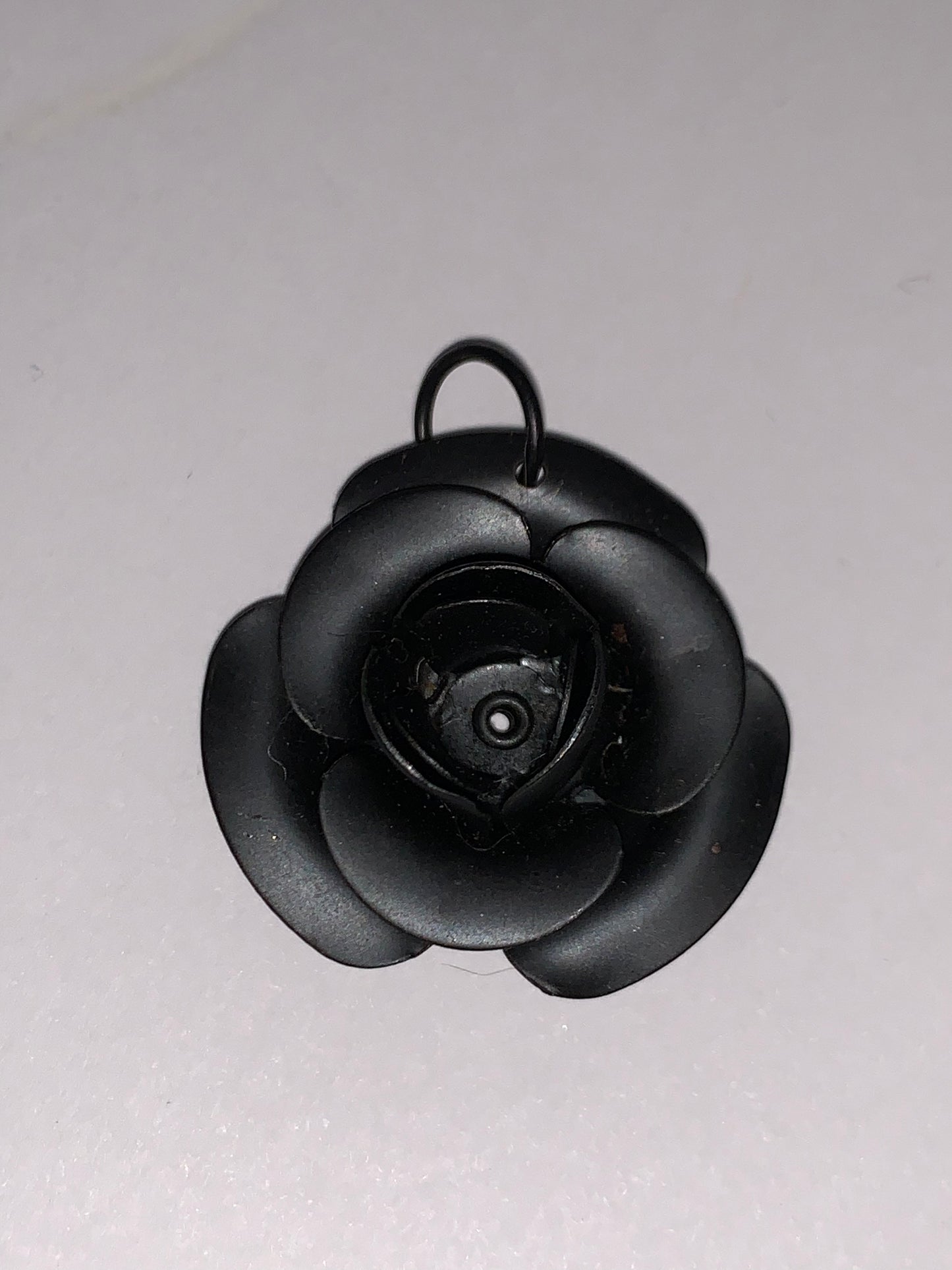 Black Rose Pendant