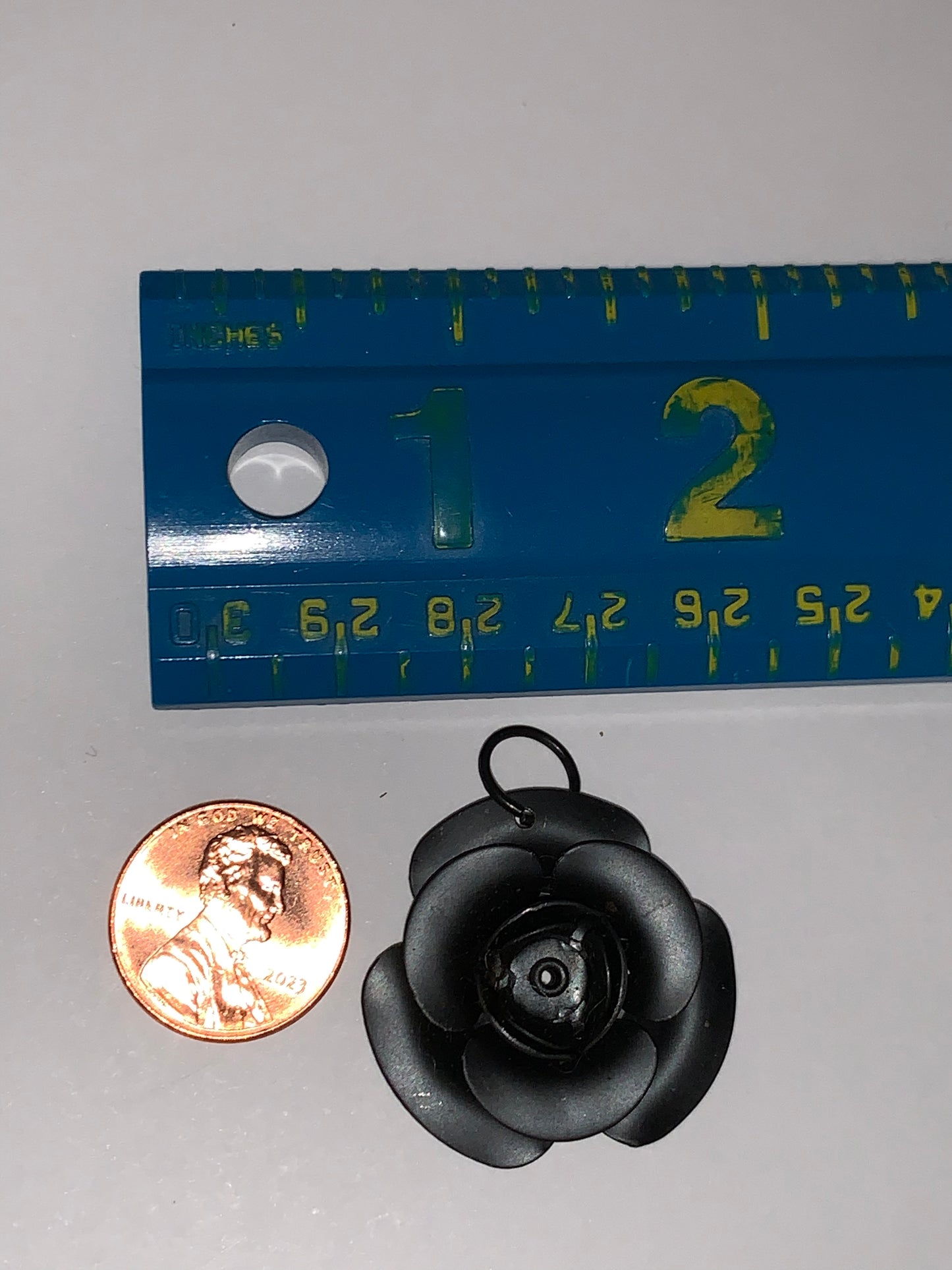 Black Rose Pendant
