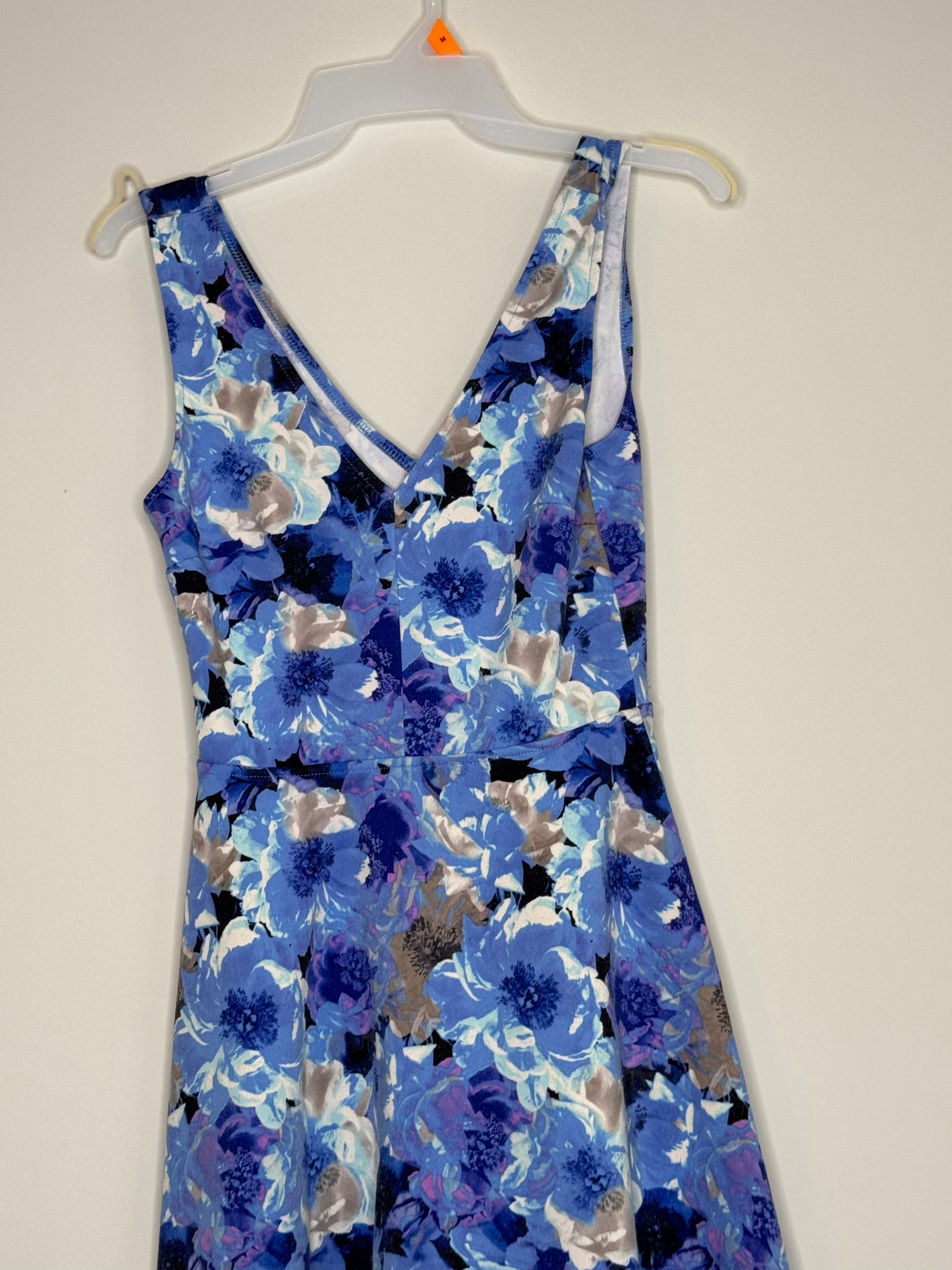 Blue Floral Forever 21 Dress, Size Small