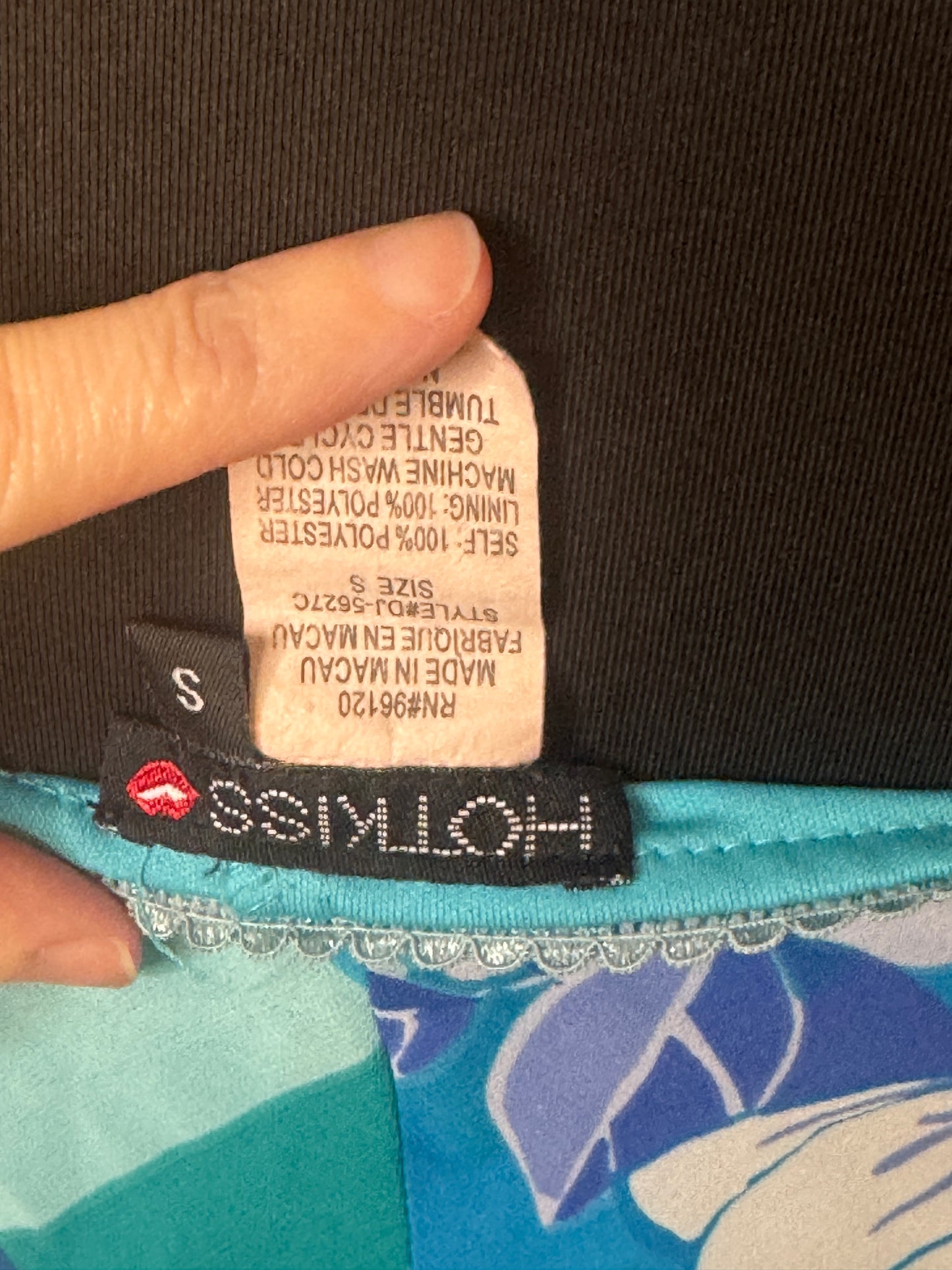 Blue Hott Kiss Y2K Dress, Size Small