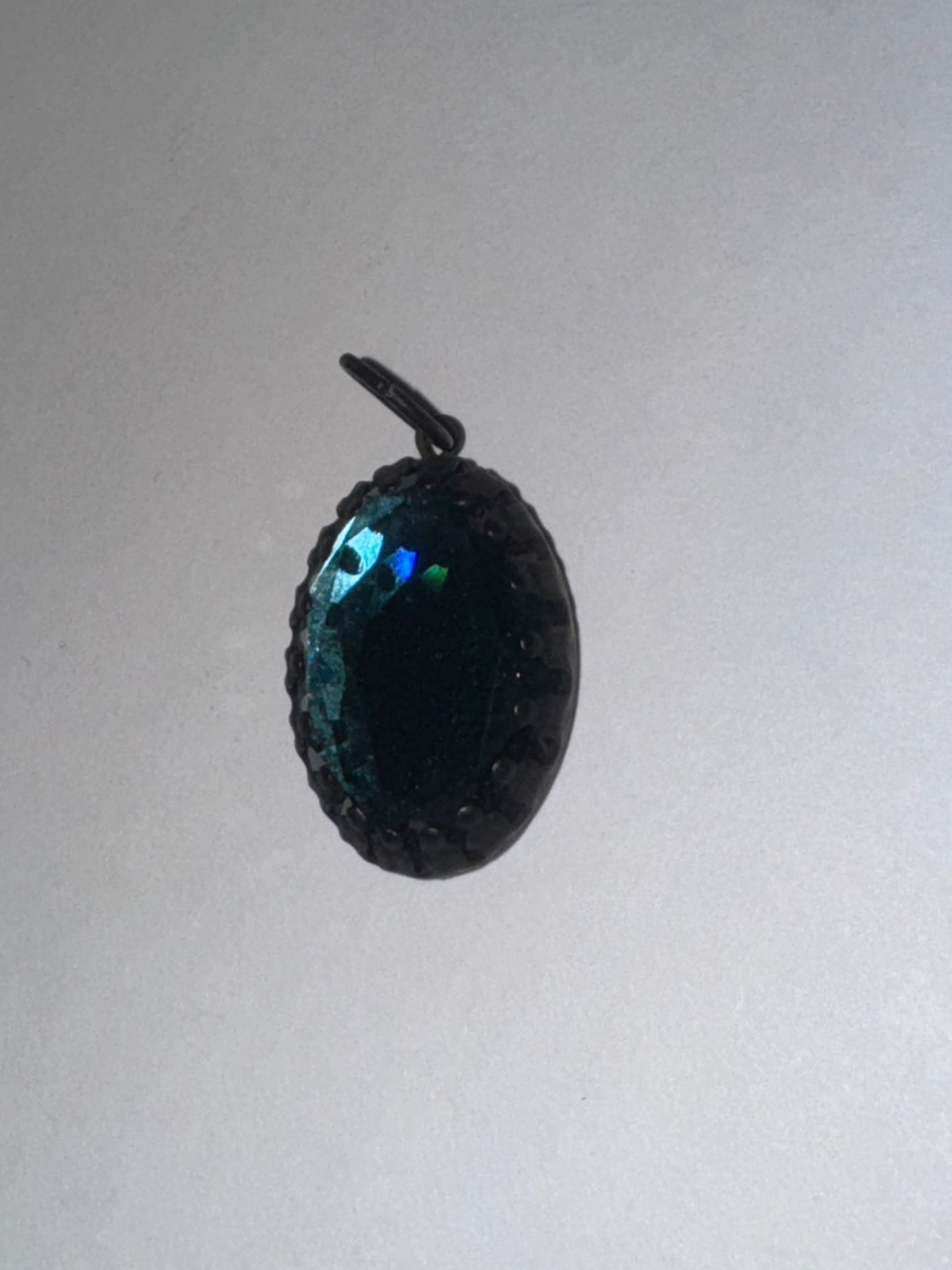 Blue Oval Pendant