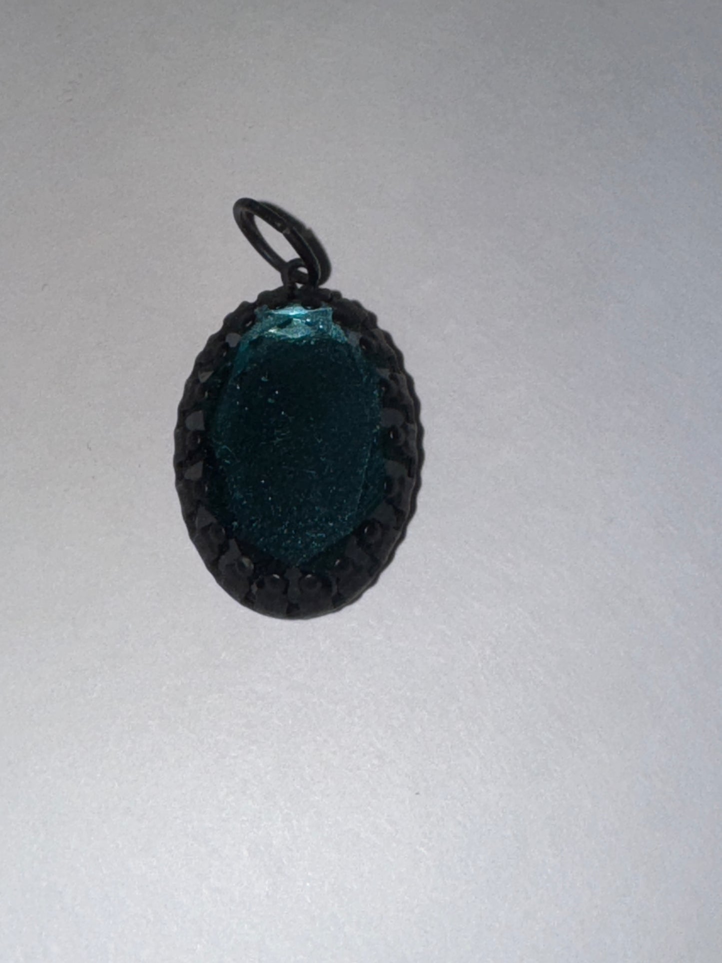Blue Oval Pendant