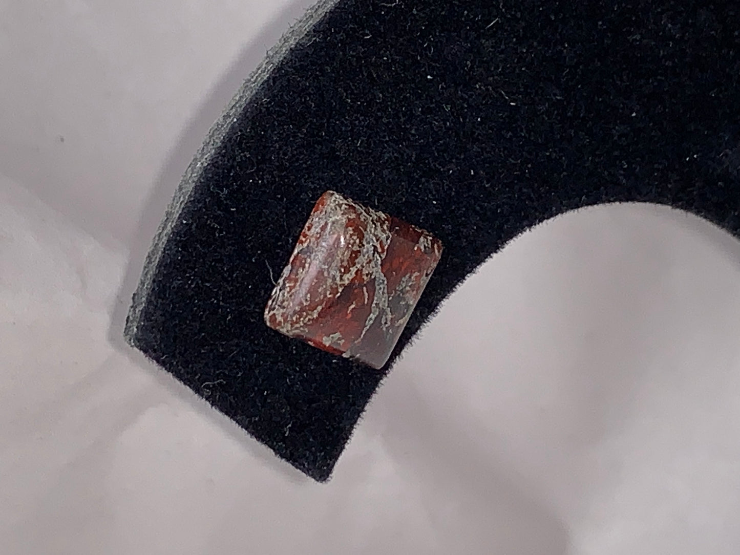 Brecciated Jasper Square Post Earrings