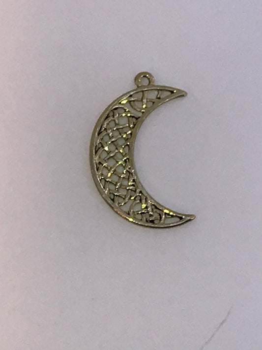Celtic Moon Gold Finished Pendants