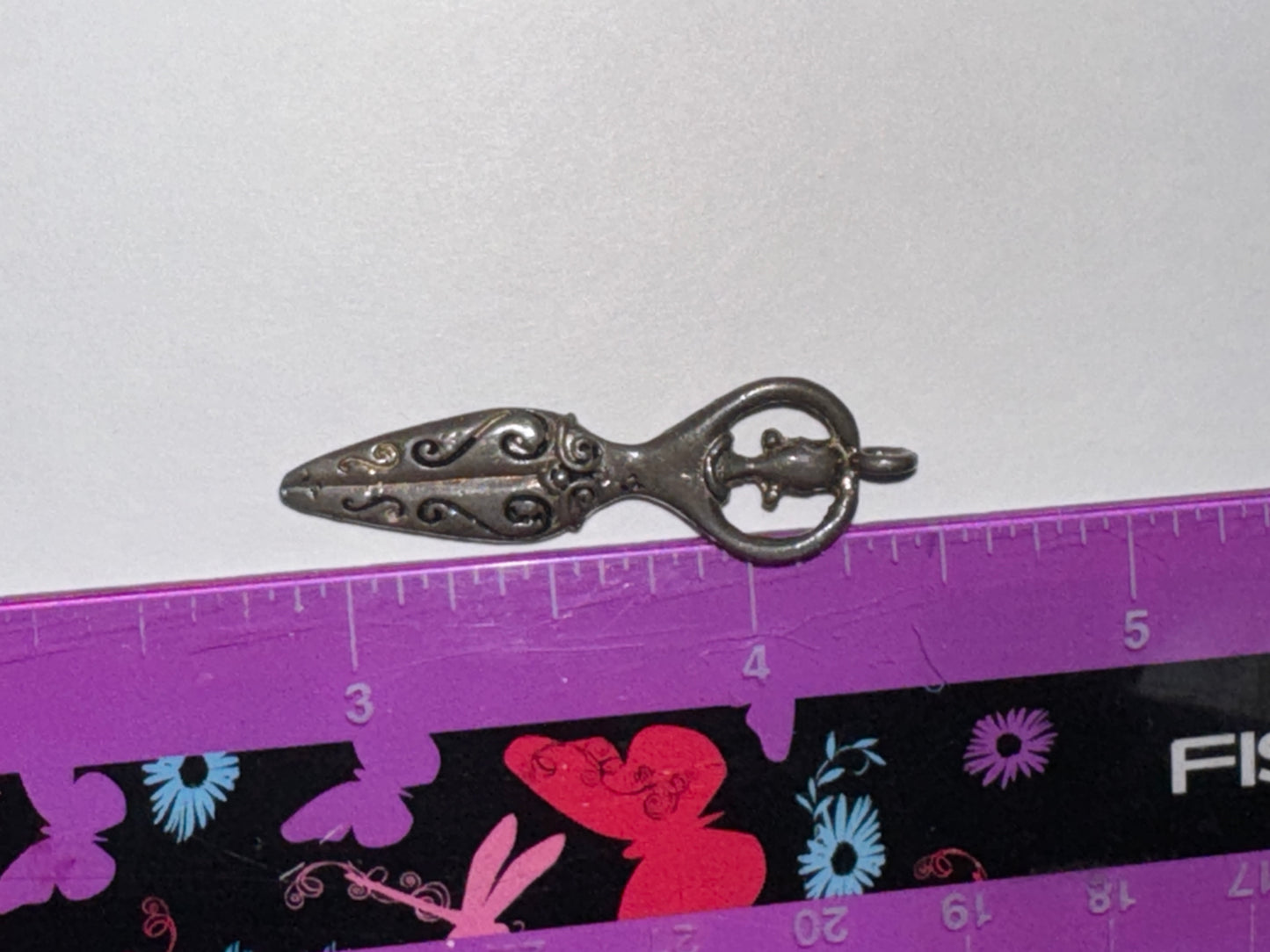 Silver Ornate Celtic Goddess Pendant