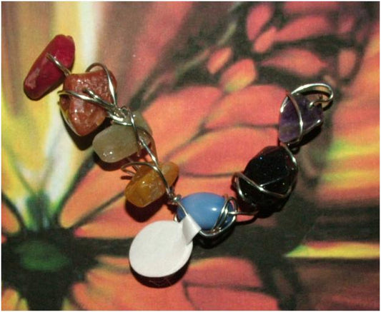 Chakra Wirewrap Pendant