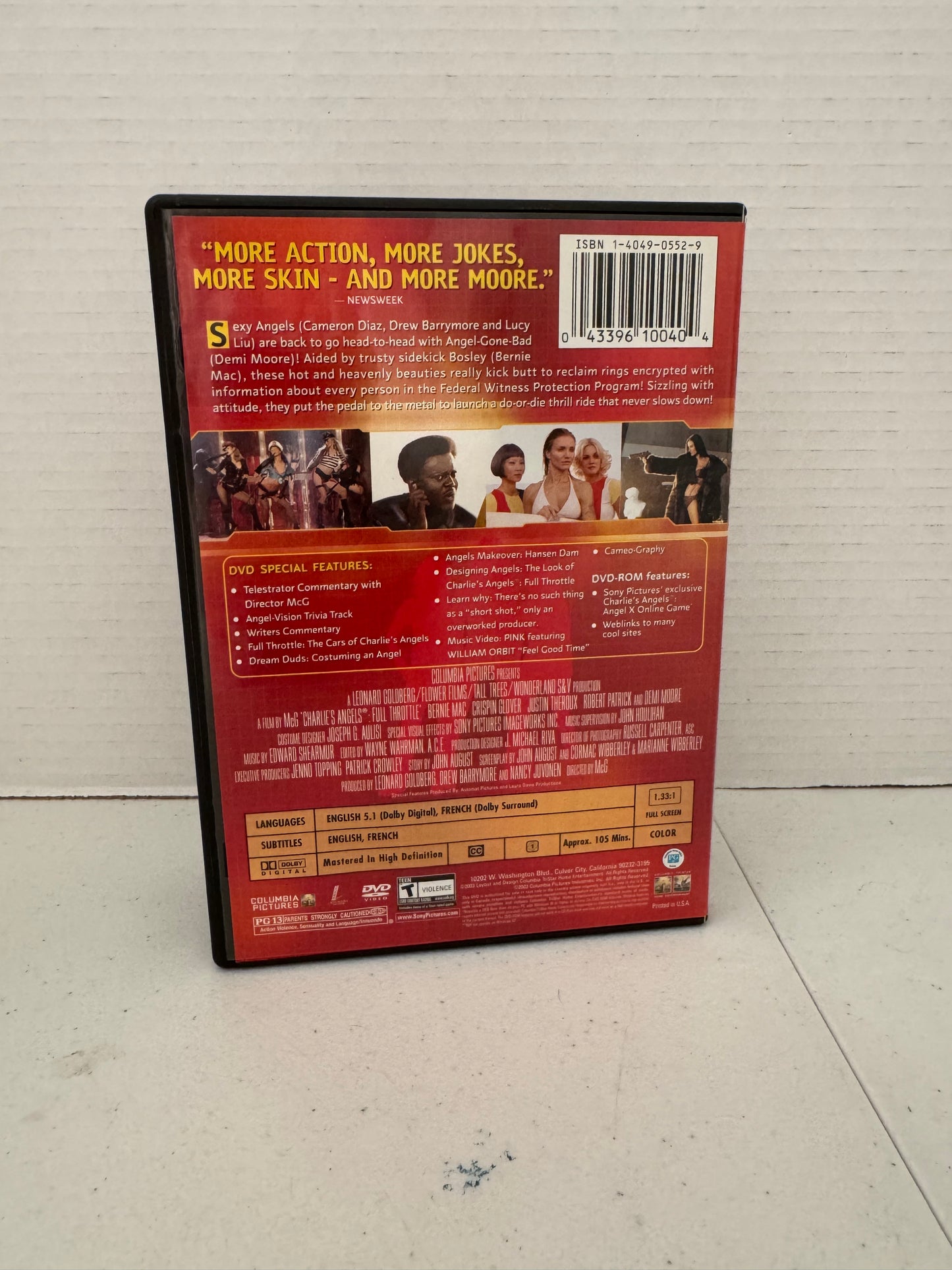 Charlie’s Angels: Full Throttle DVD