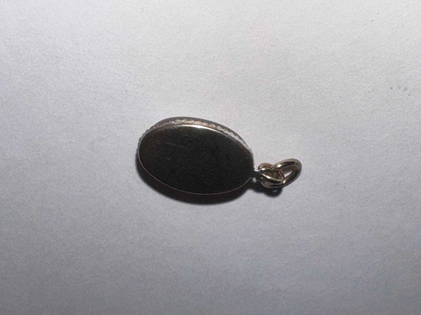 Natural Citrine Cabochon Oval Pendant