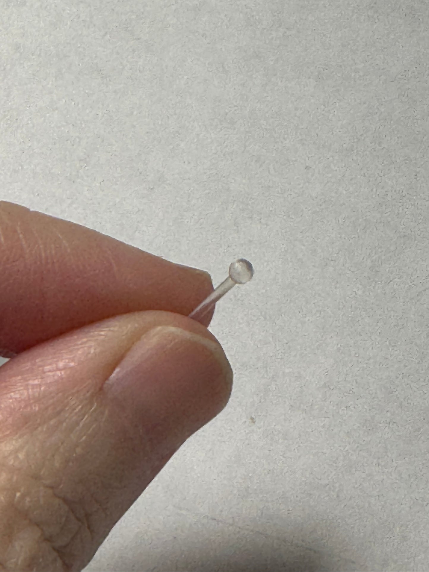 20 Gauge Clear Spacer Nose Rings