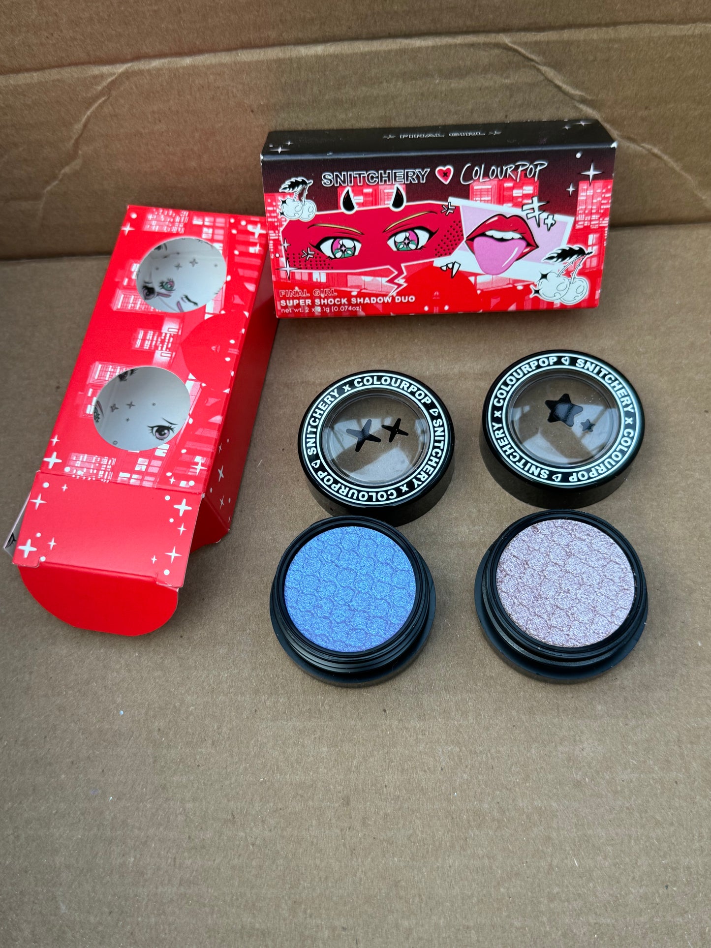 ColourPop Cosmetics Final Girl Super Shock Shadow Kit