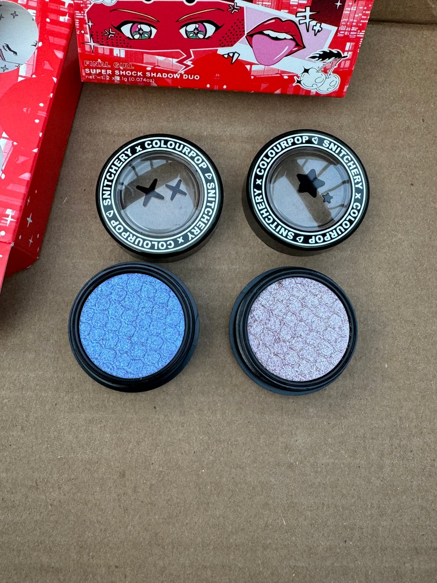ColourPop Cosmetics Final Girl Super Shock Shadow Kit