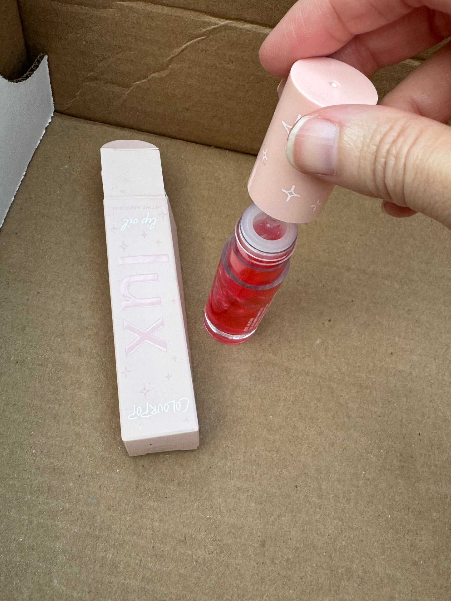 Colourpop Cherry Bite Lux Lip Oil
