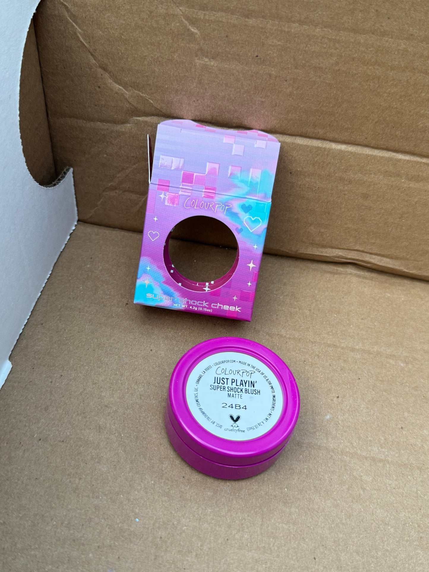 Colourpop Just Playin' Super Shock Blush